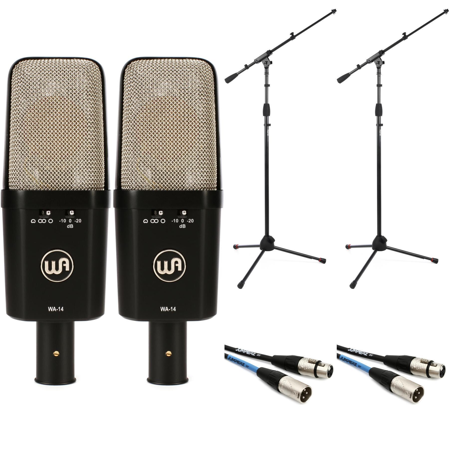 Warm Audio WA14 Large-diaphragm Condenser Microphone Stereo Pair