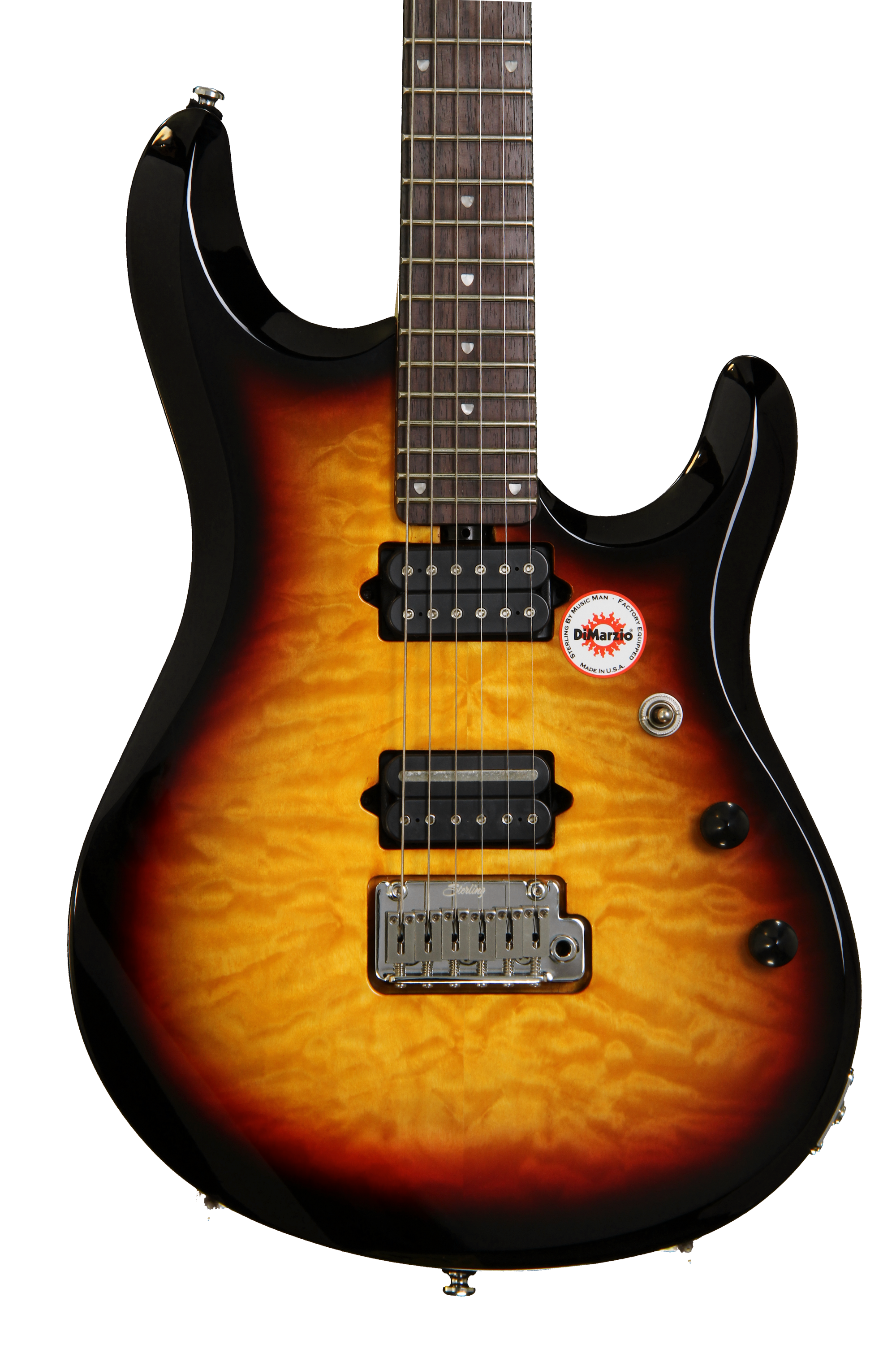 Sterling By Music Man JP100D - 3-tone Sunburst | Sweetwater
