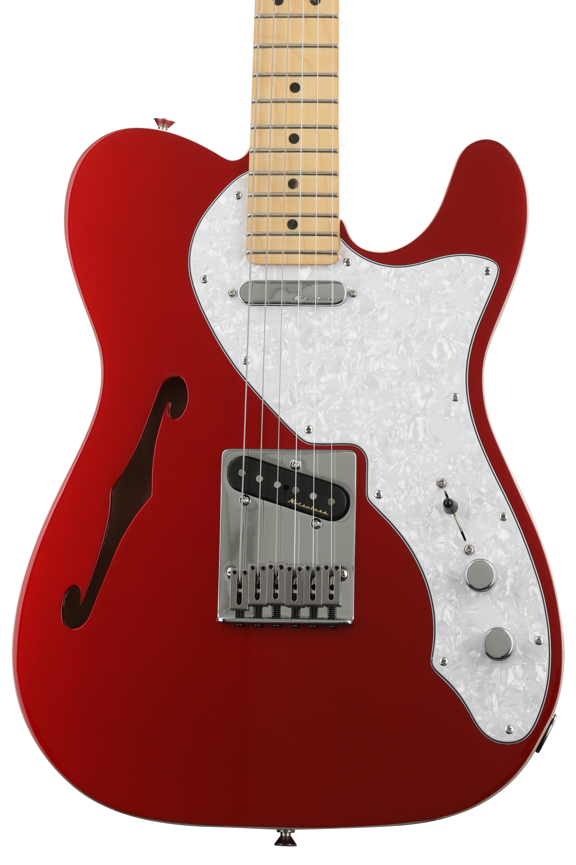 Fender Deluxe Telecaster Thinline - Candy Apple Red with Maple
