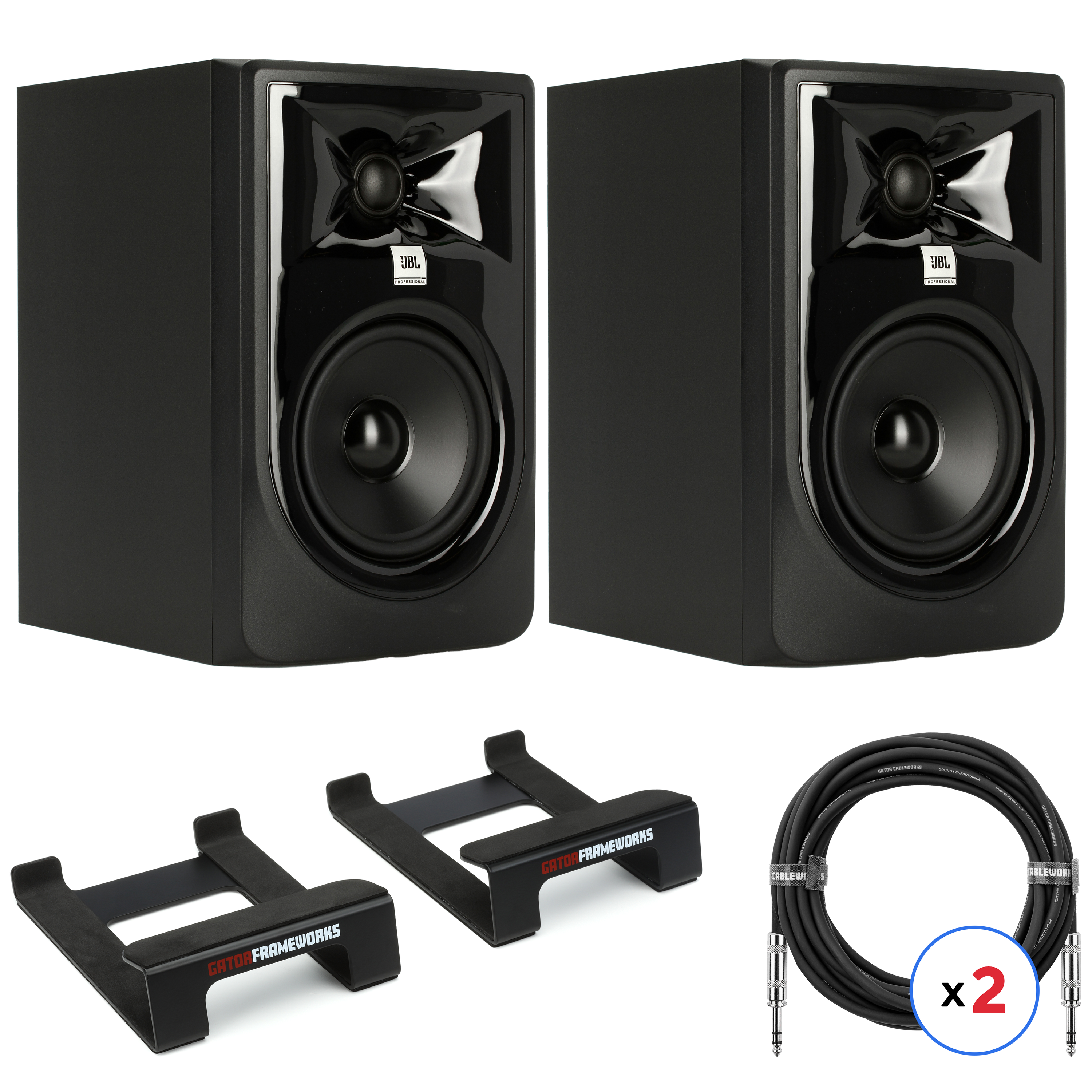 JBL 305P MkII 5-inch Powered Studio Monitor | Sweetwater