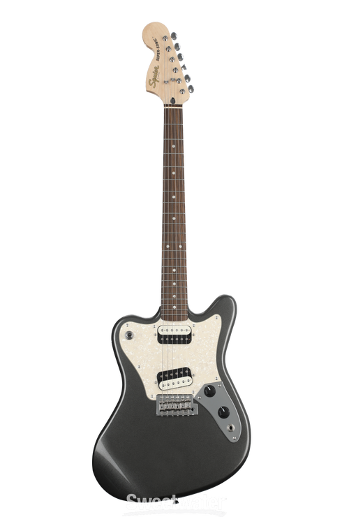Squier Paranormal Super-Sonic Electric Guitar - Graphite Metallic