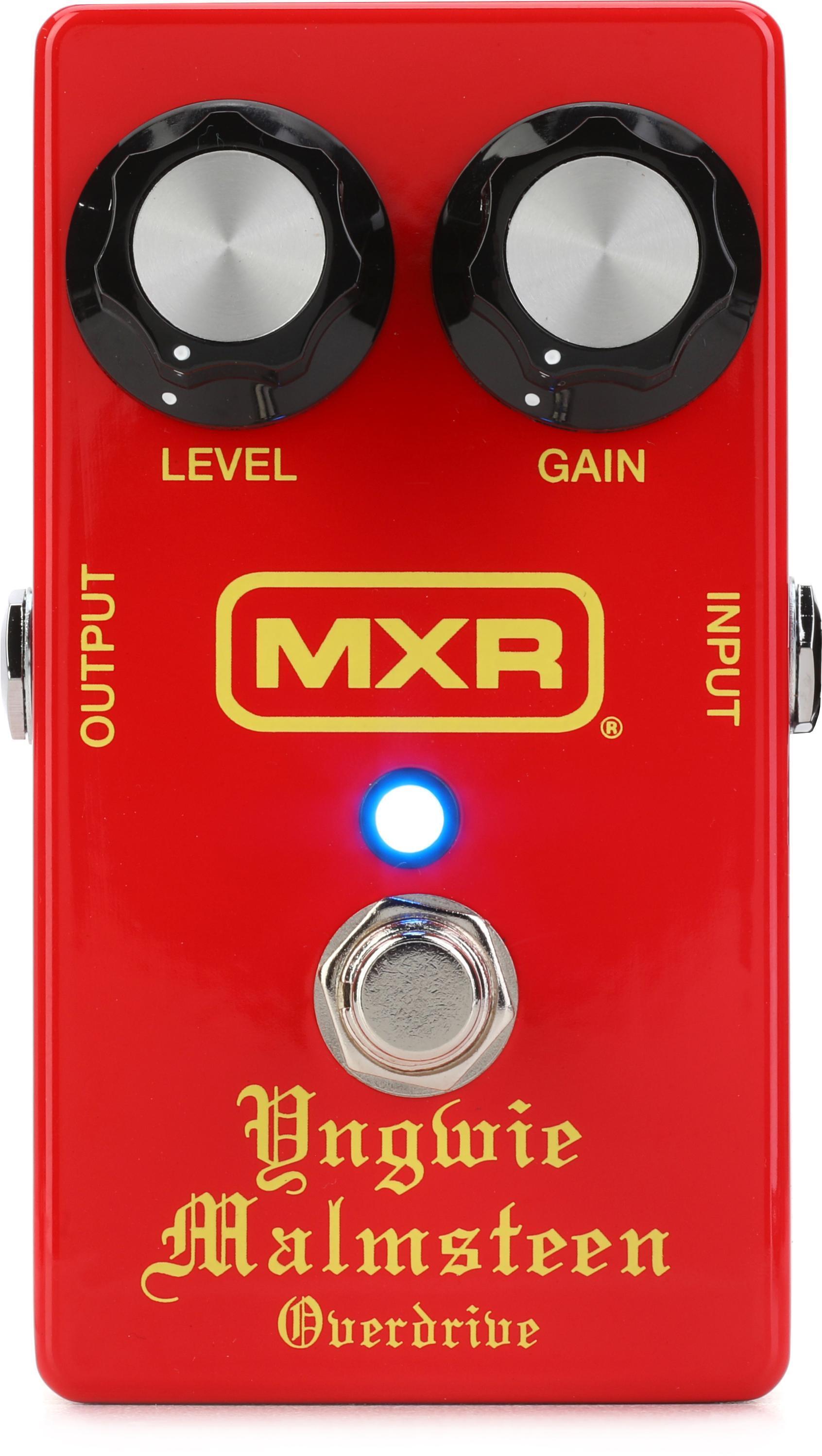 MXR Yngwie Malmsteen Overdrive Pedal - Red | Sweetwater
