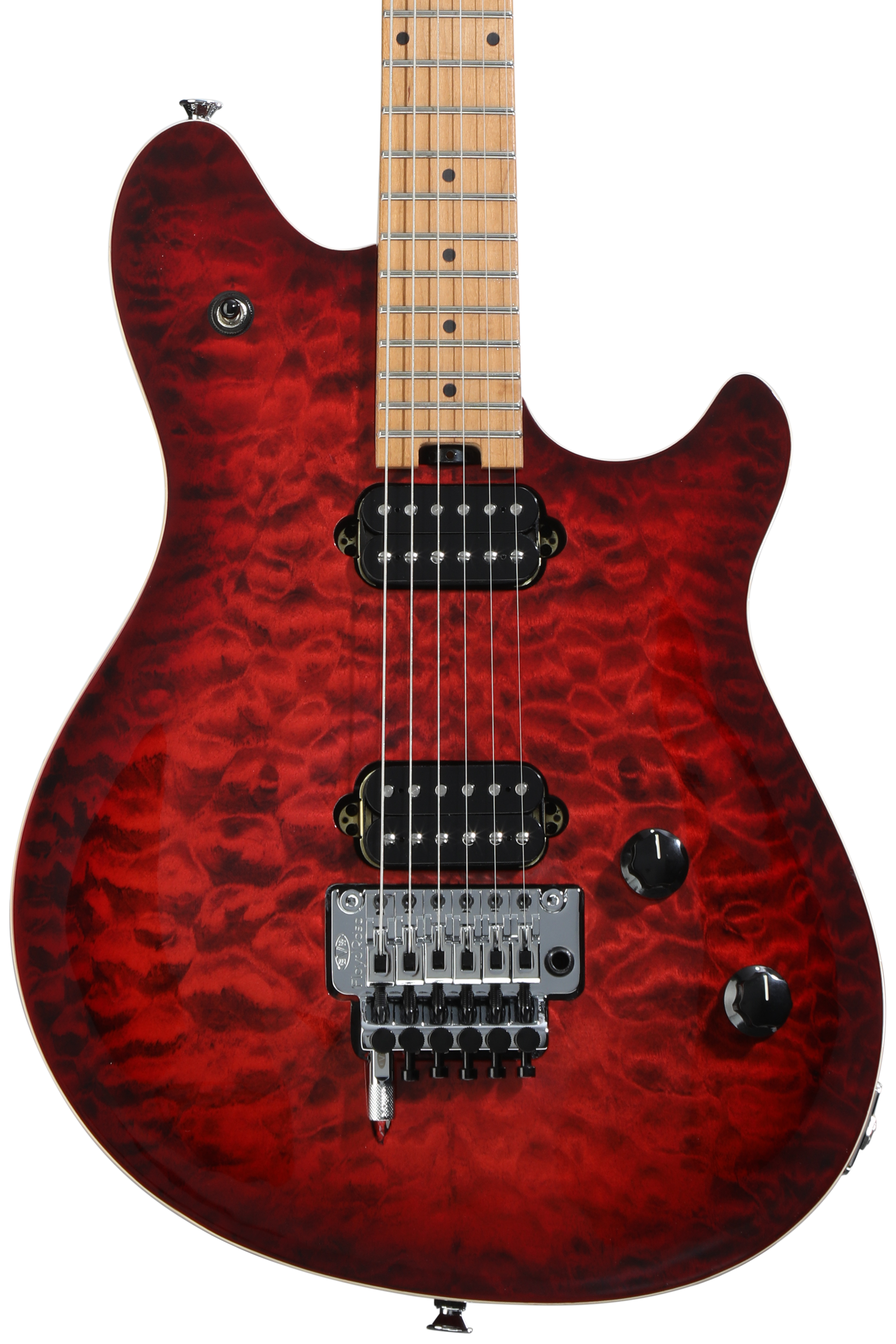 EVH Wolfgang Special QM Electric Guitar - Sangria | Sweetwater
