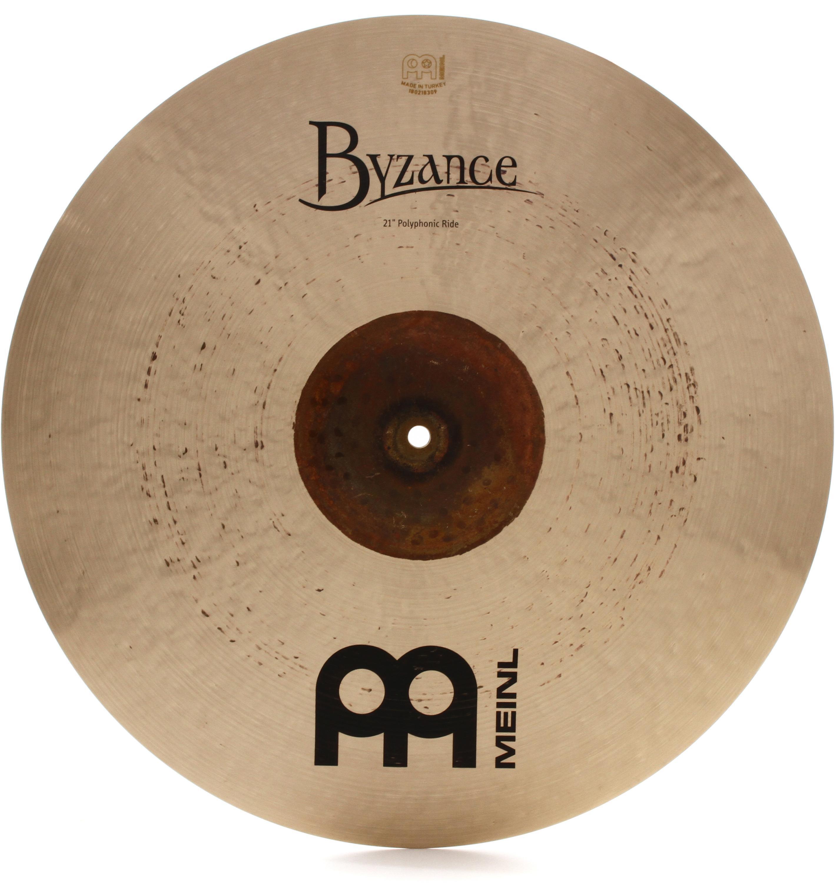 Meinl Cymbals 21-inch Byzance Traditional Polyphonic Ride Cymbal