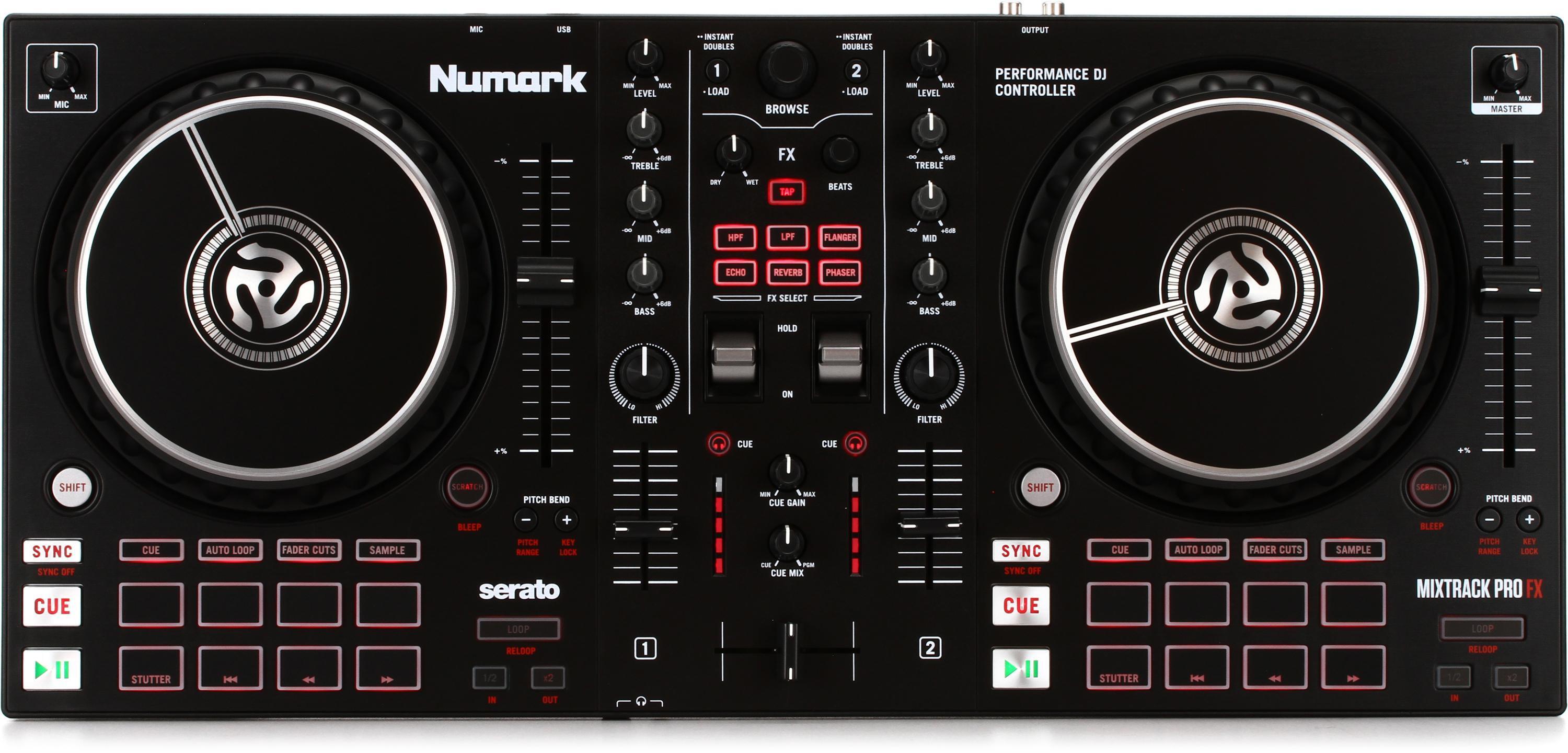 Numark Mixdeck Express DJ Controller with Dual CD and USB Playback