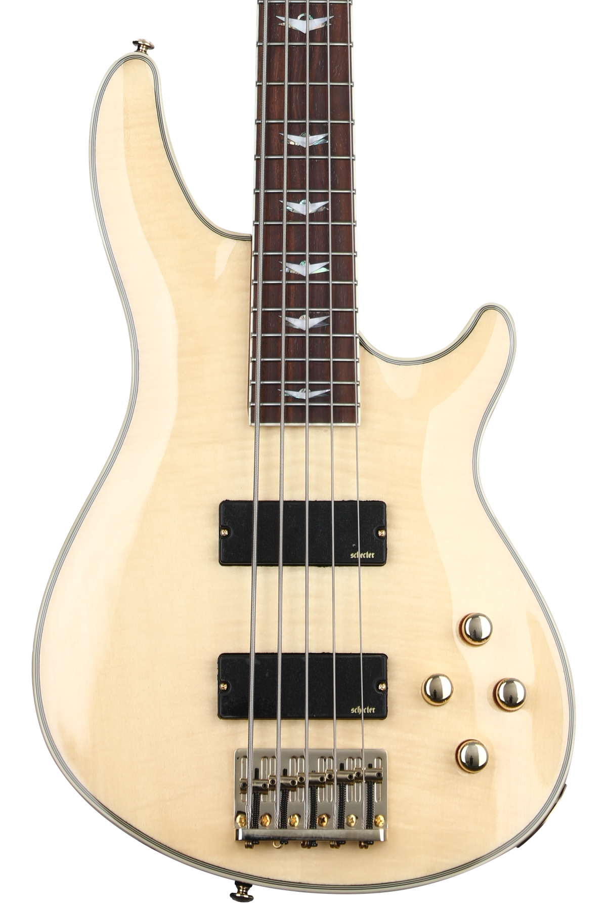 Schecter Omen Extreme-5 Bass Guitar - Natural | Sweetwater