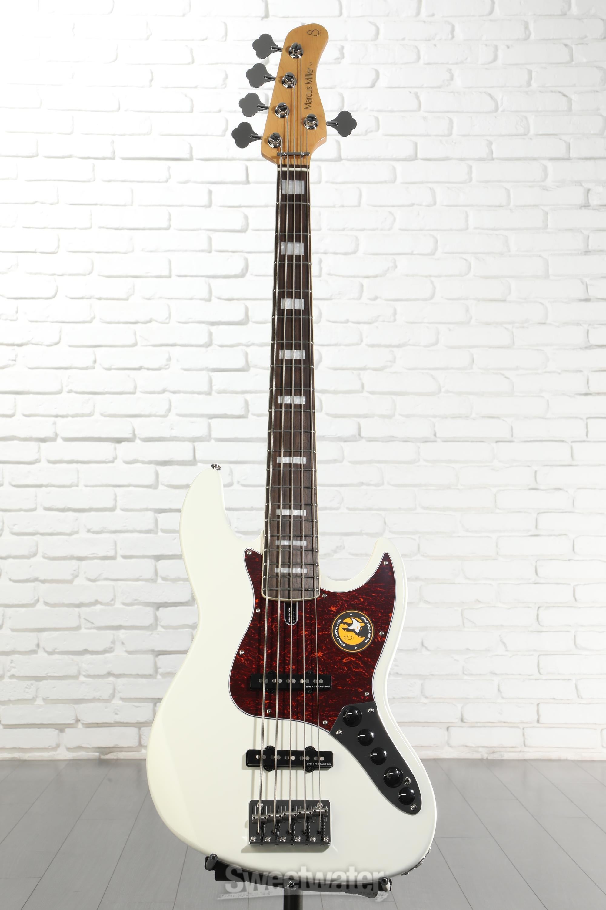 Sire Marcus Miller V7 Alder 5-string Bass Guitar - Antique White