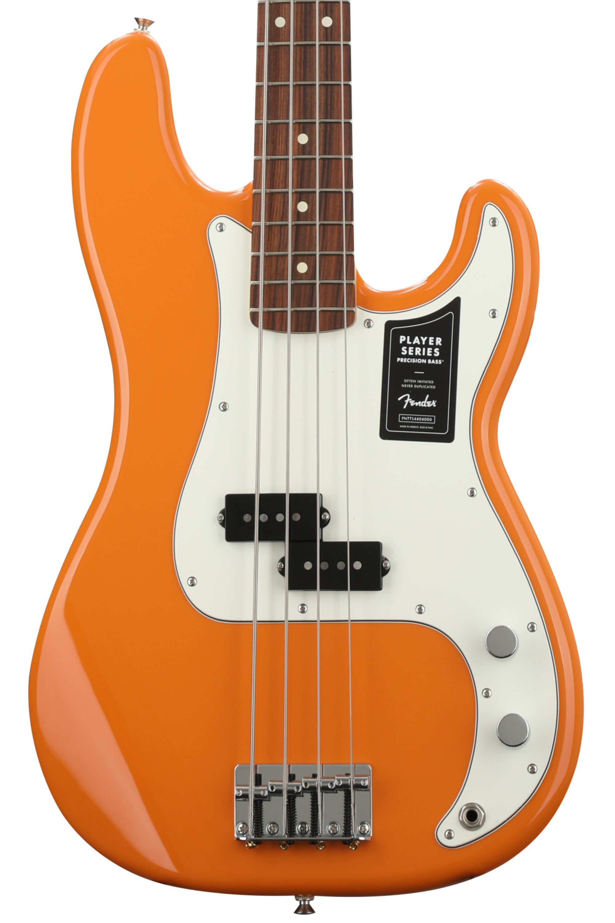 Fender Player Precision Bass - Capri Orange with Pau Ferro