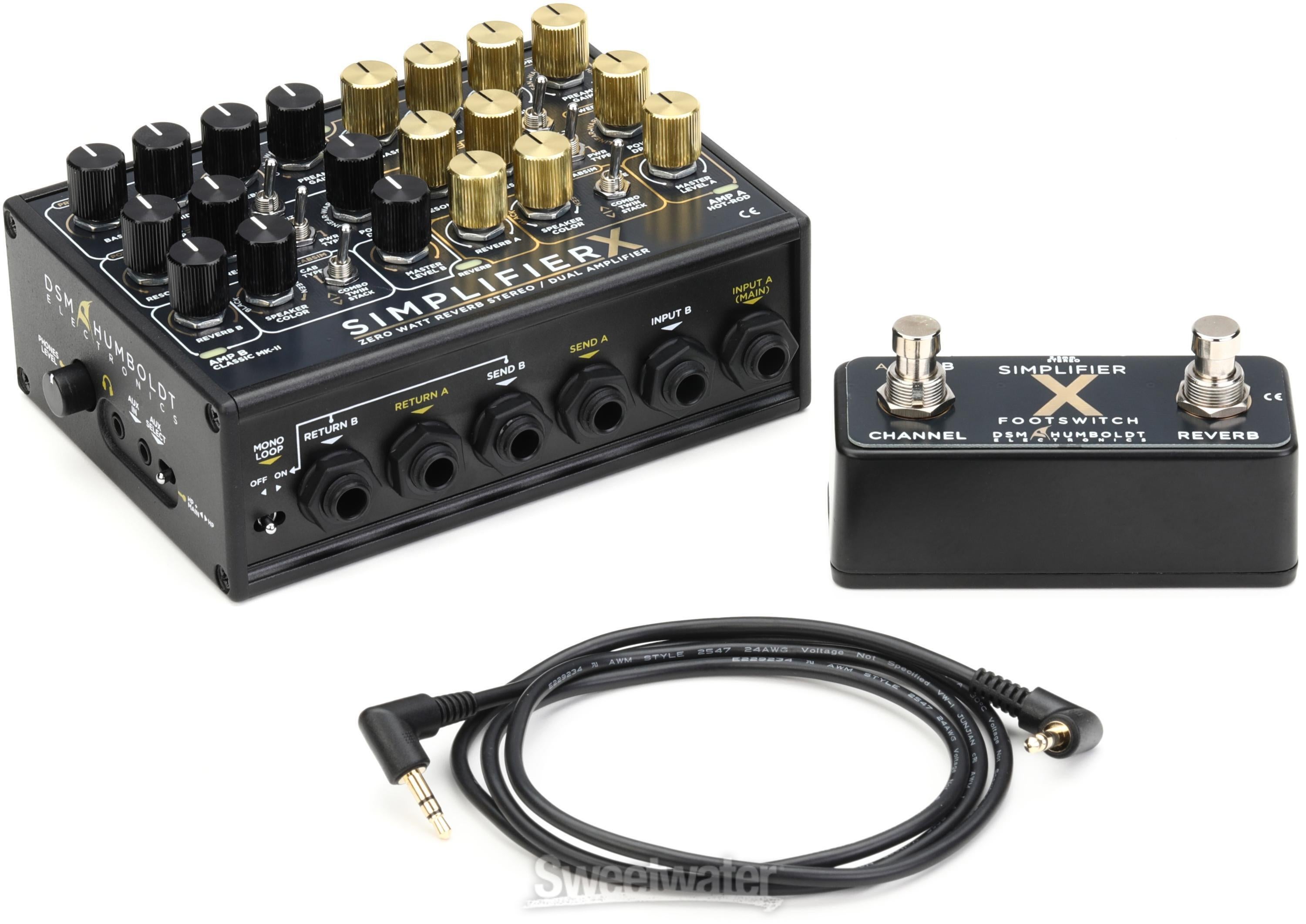 DSM Humboldt Electronics Simplifier X Zero Watt Reverb Stereo/Dual