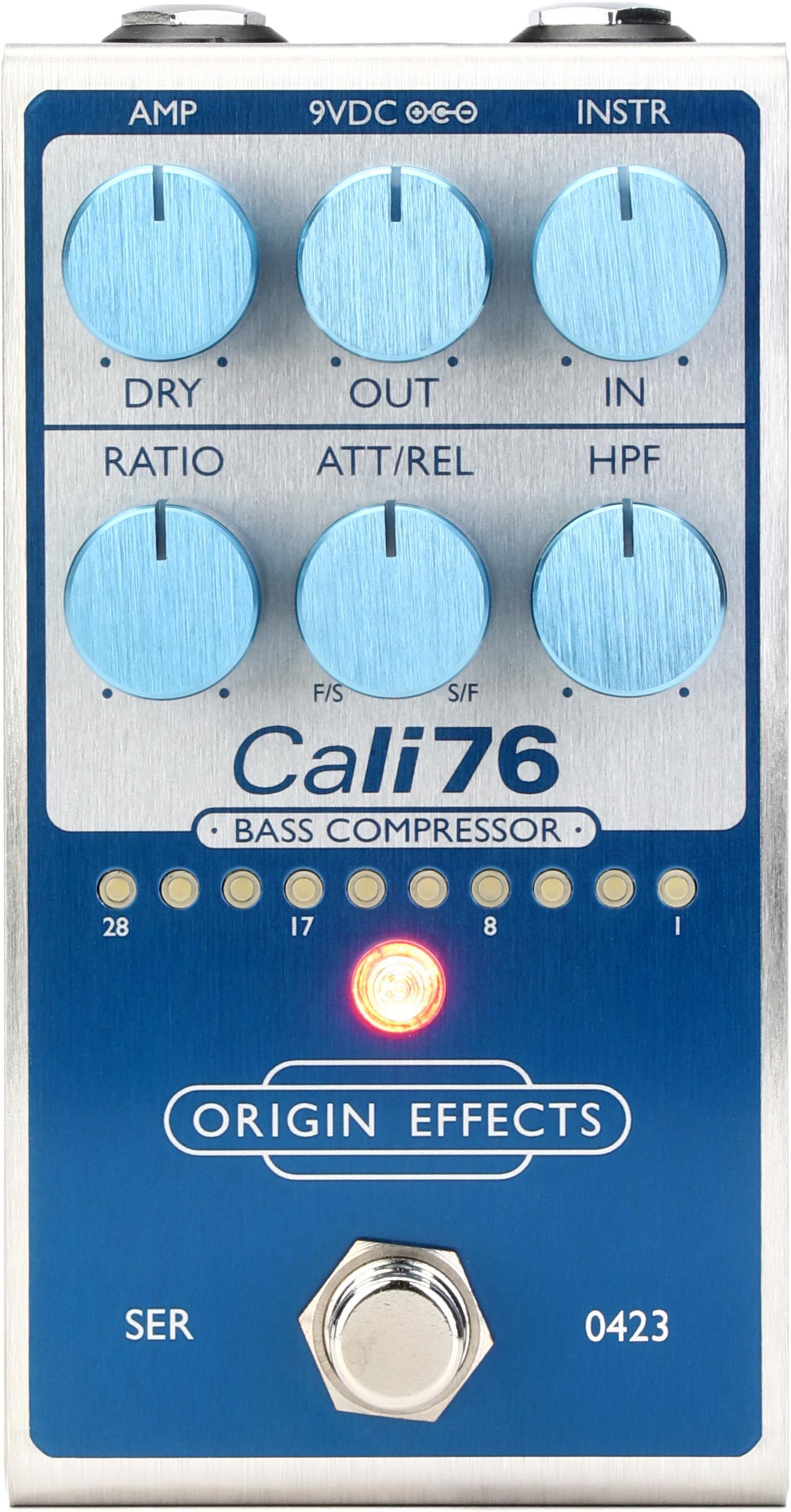 Origin Effects Cali76 FET Compressor Pedal - Black | Sweetwater