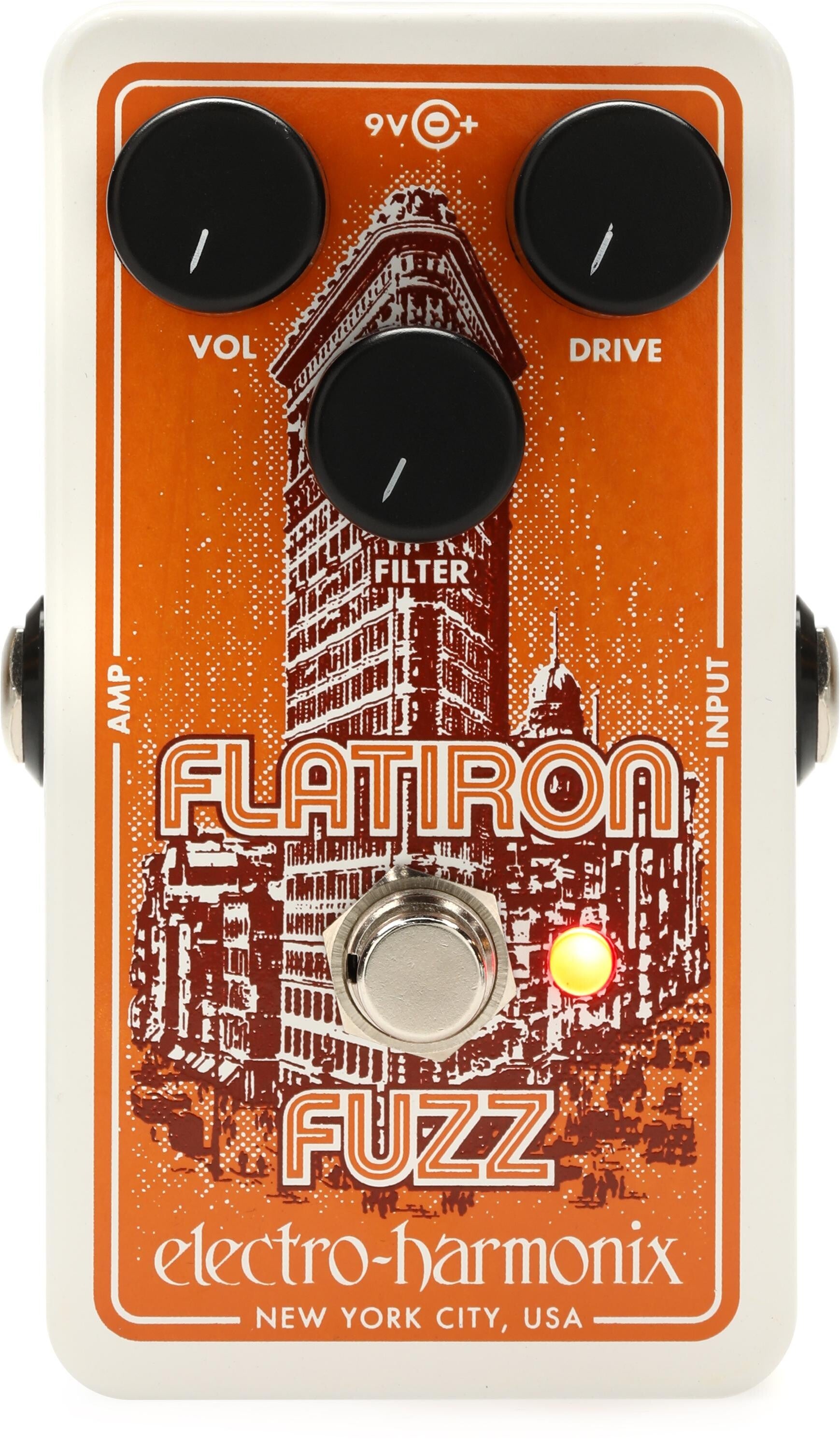 Electro-Harmonix Flatiron Fuzz Classic Op-Amp Powered Fuzz