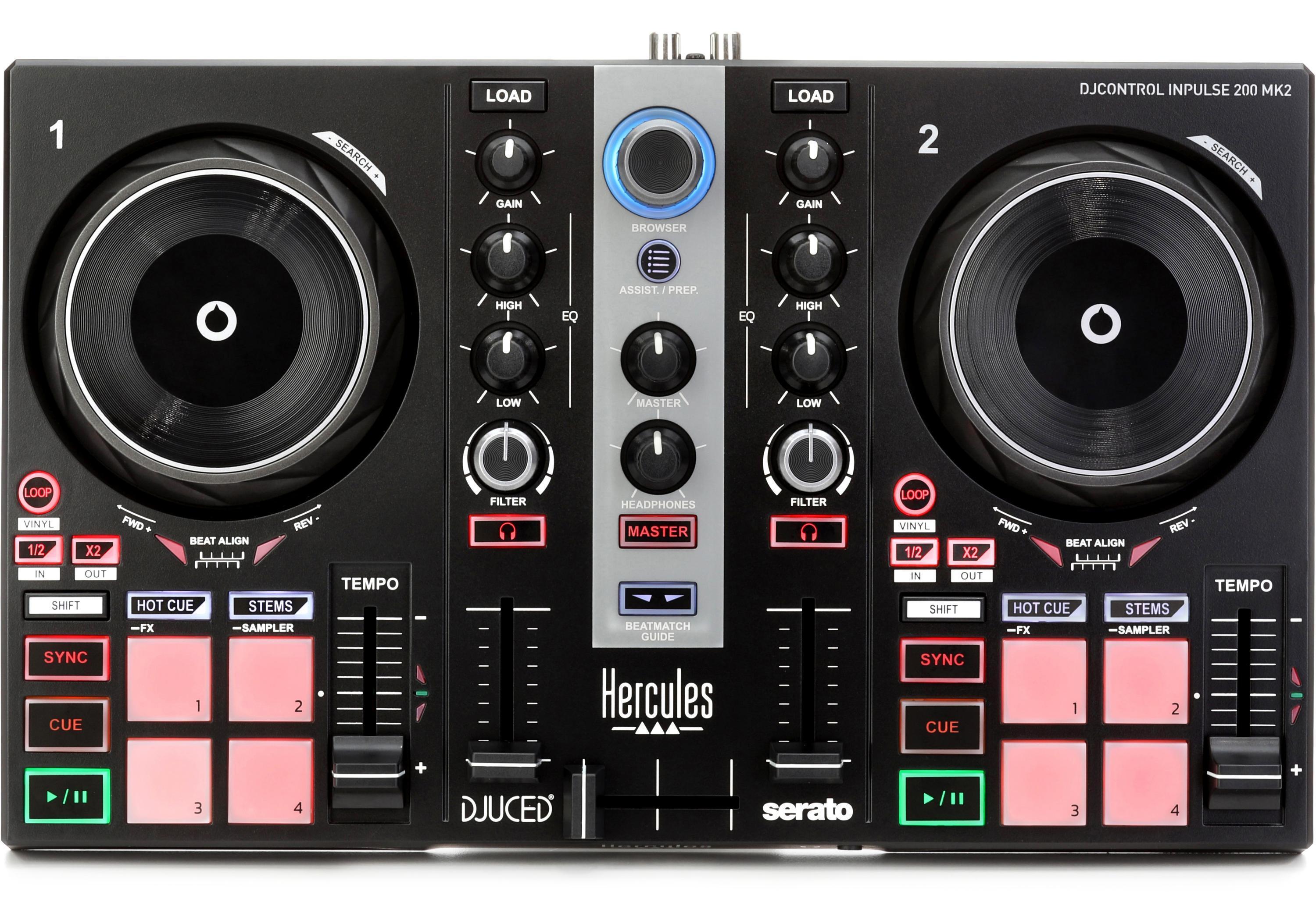 Pioneer DJ DDJ-200 2-deck Rekordbox DJ Controller | Sweetwater
