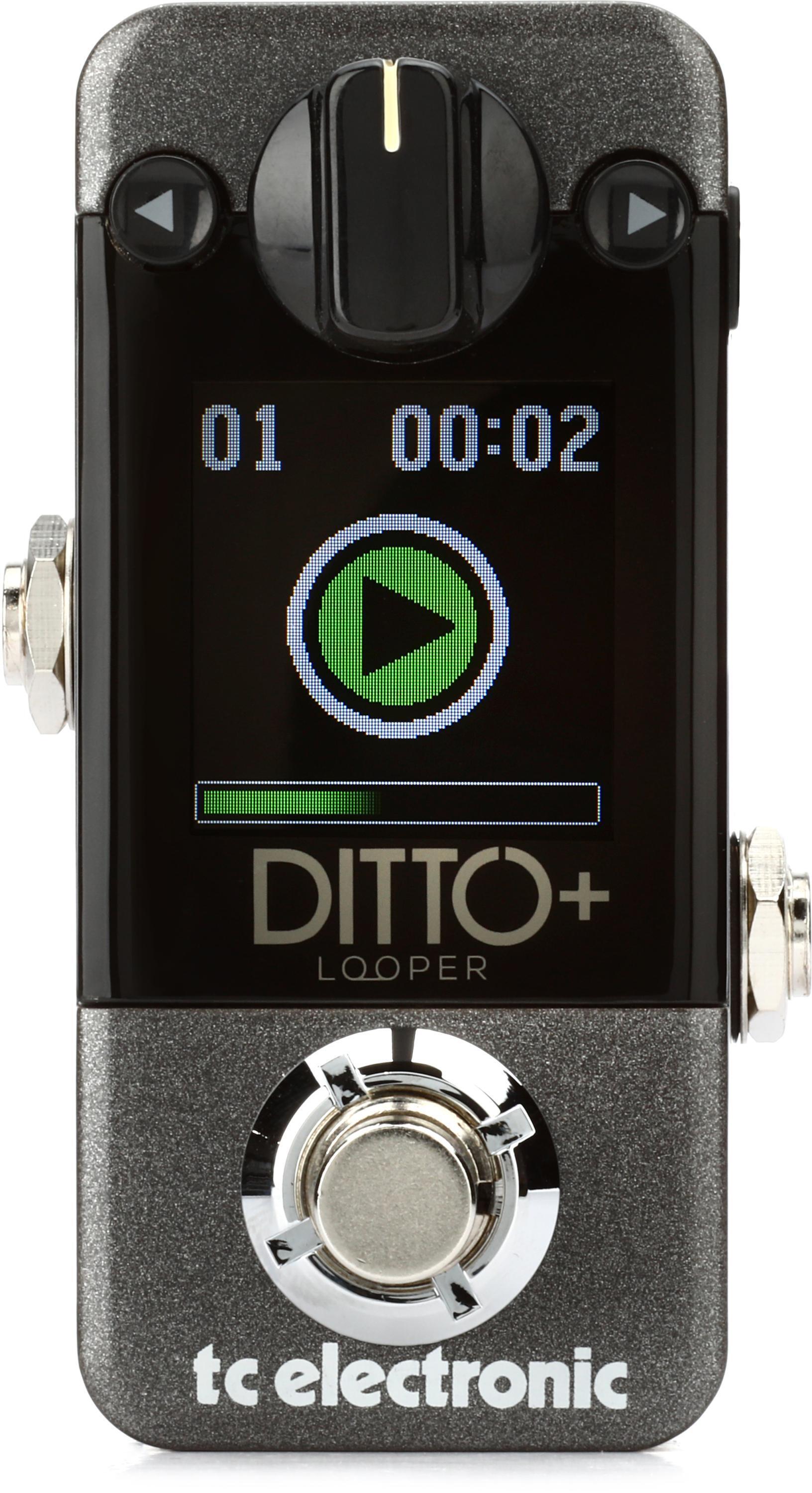 TC Electronic Ditto+ Looper Pedal Reviews | Sweetwater