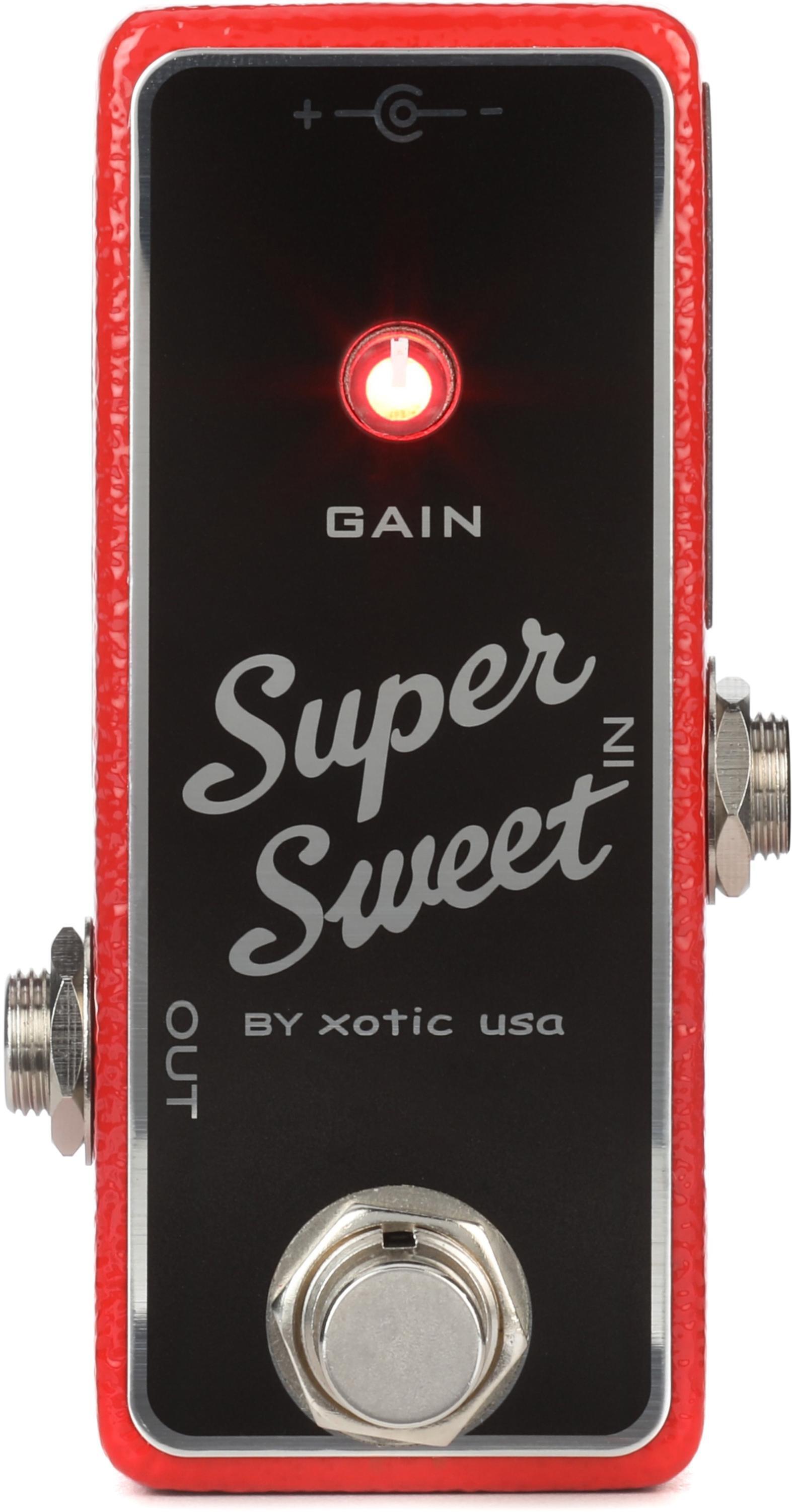 Xotic AC Plus 2-channel Boost/Drive Pedal | Sweetwater