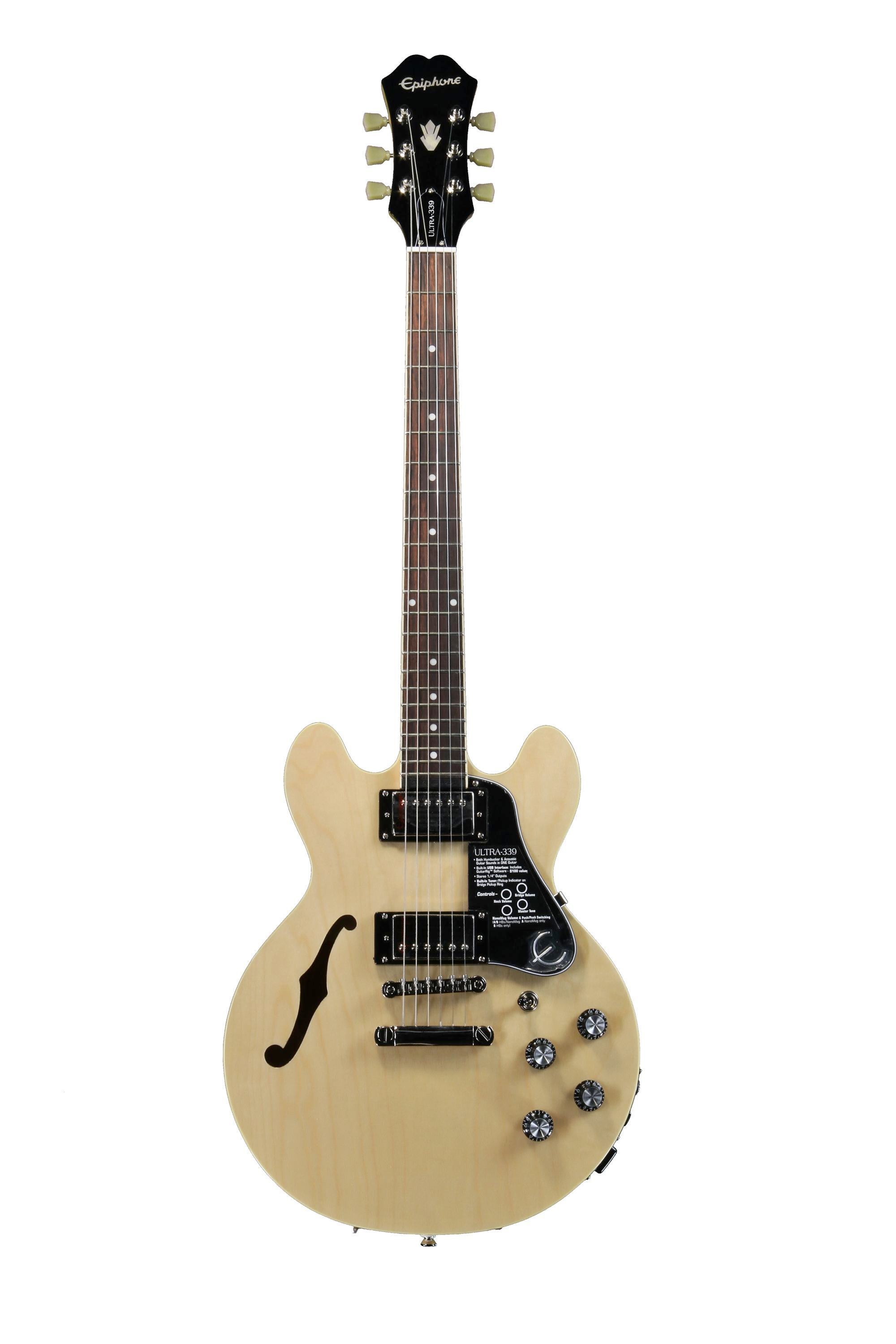 Epiphone Ultra-339 - Natural | Sweetwater