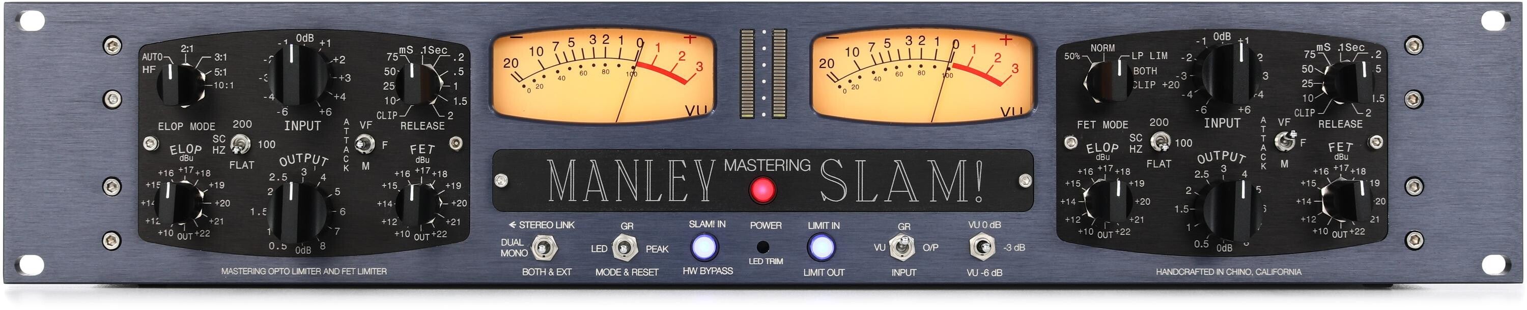 Manley SLAM! 2-channel Tube Limiter - Mastering Version | Sweetwater