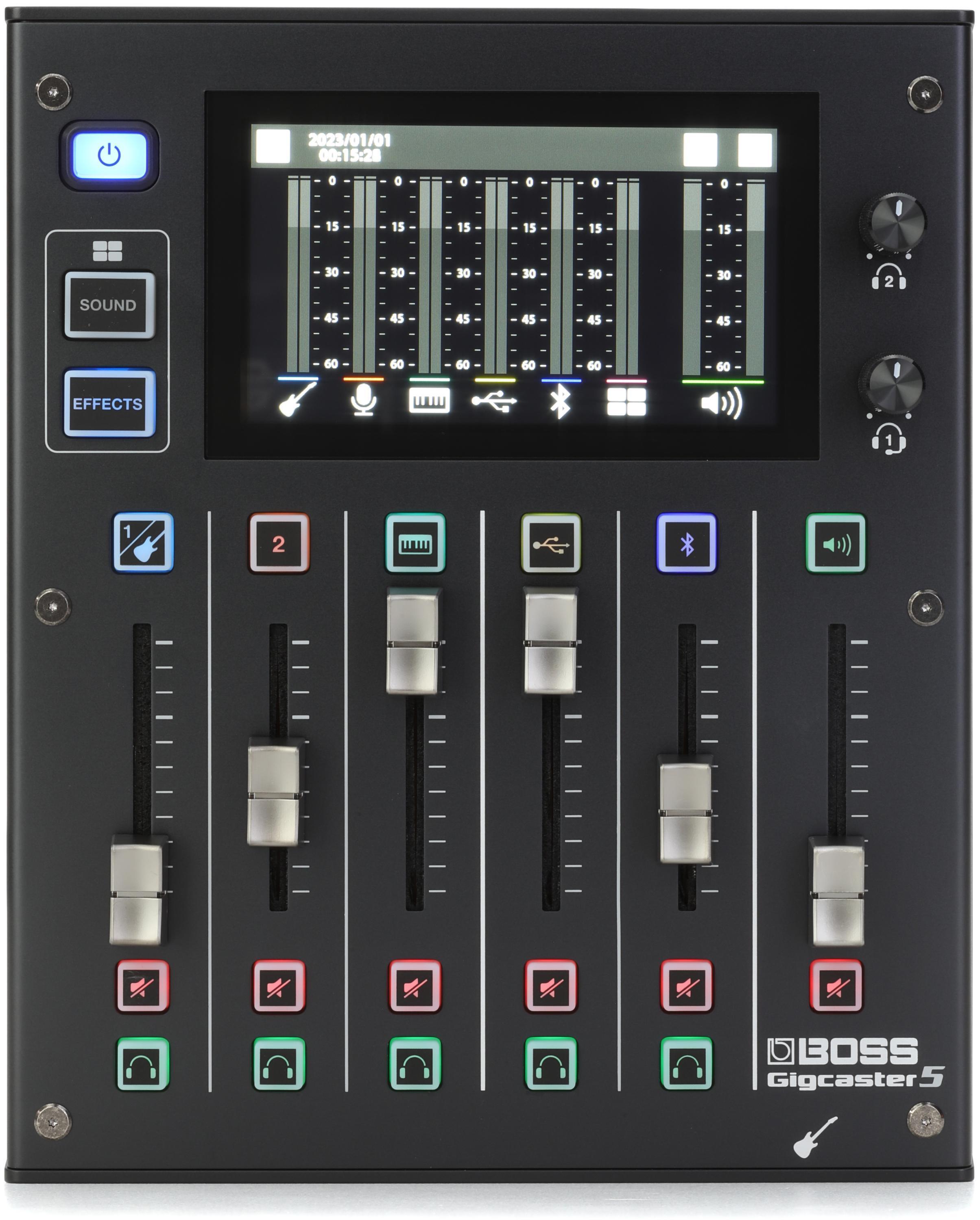 Boss Gigcaster 5 Streaming Mixer | Sweetwater