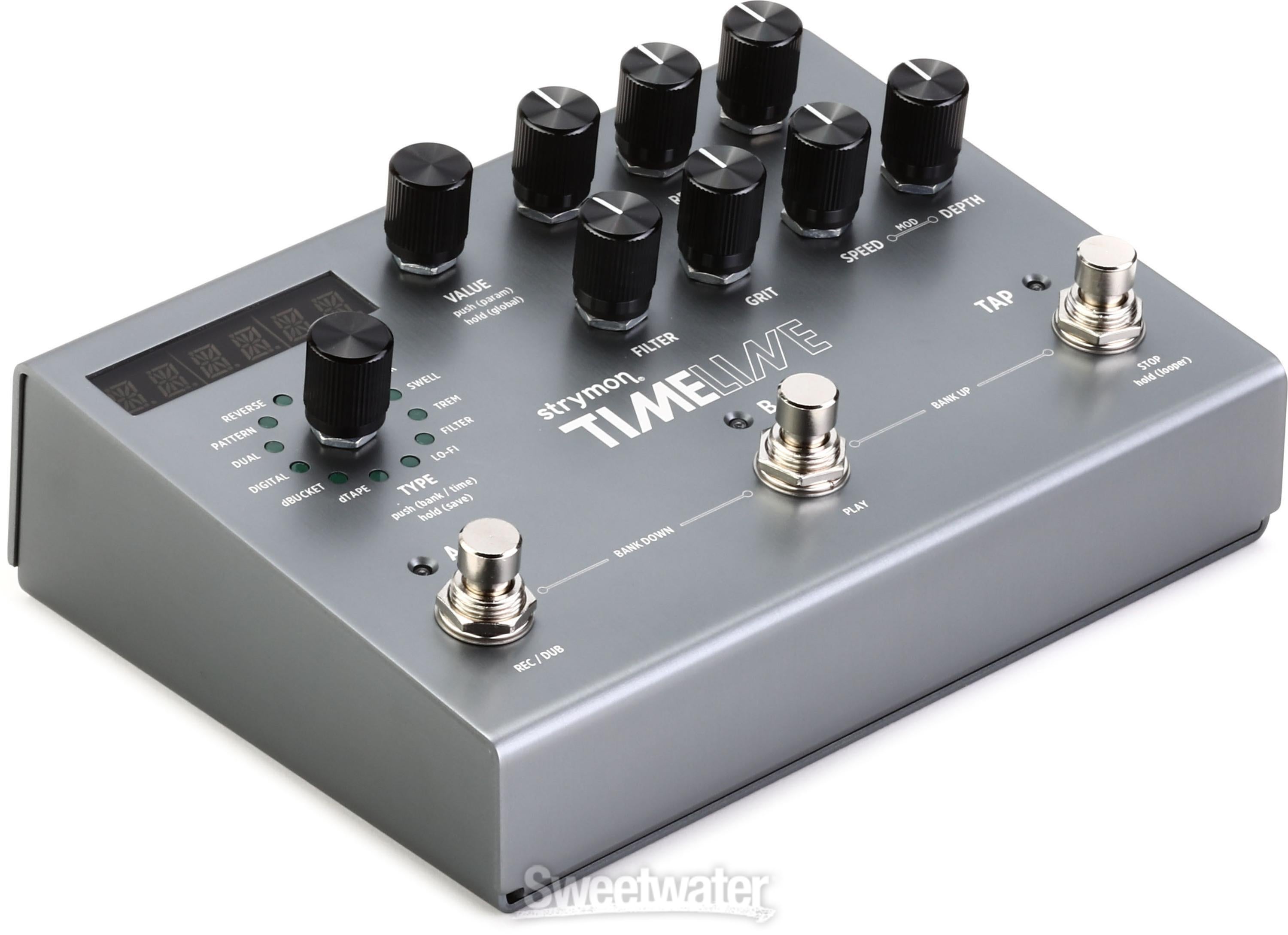 Strymon TimeLine Multidimensional Delay Pedal Reviews | Sweetwater