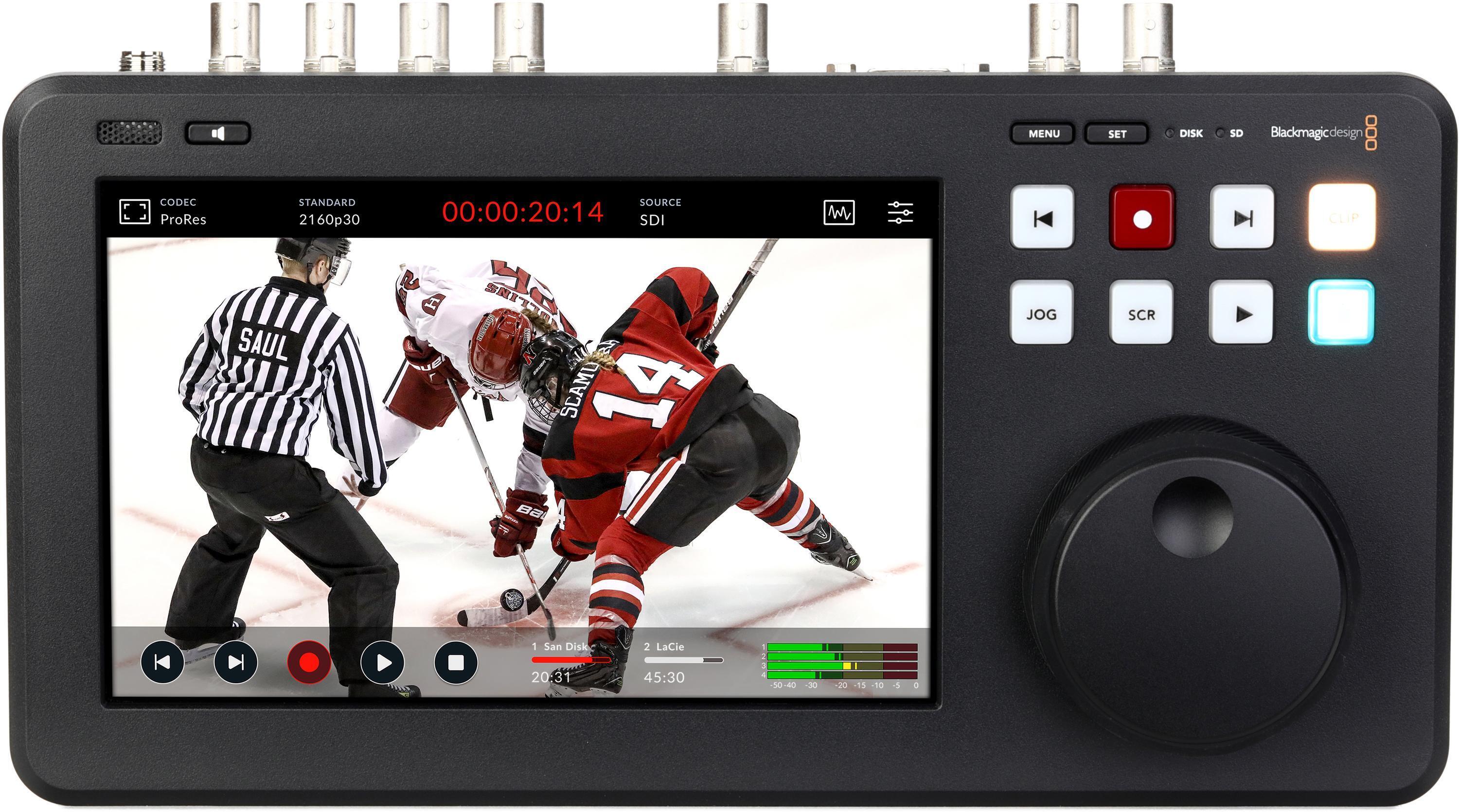 Blackmagic Design HyperDeck Shuttle 4K Pro Video Recorder | Sweetwater