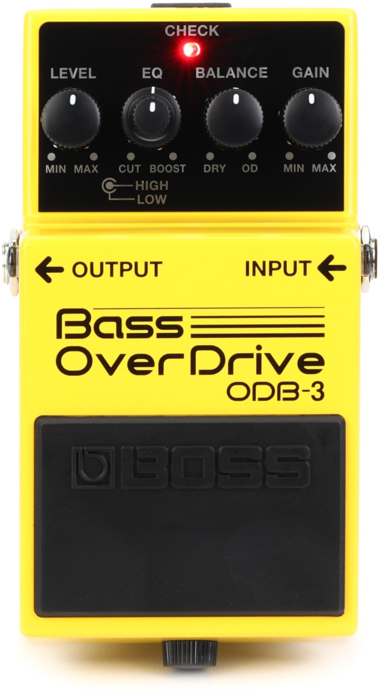 Boss ODB-3 Bass Overdrive Pedal | Sweetwater