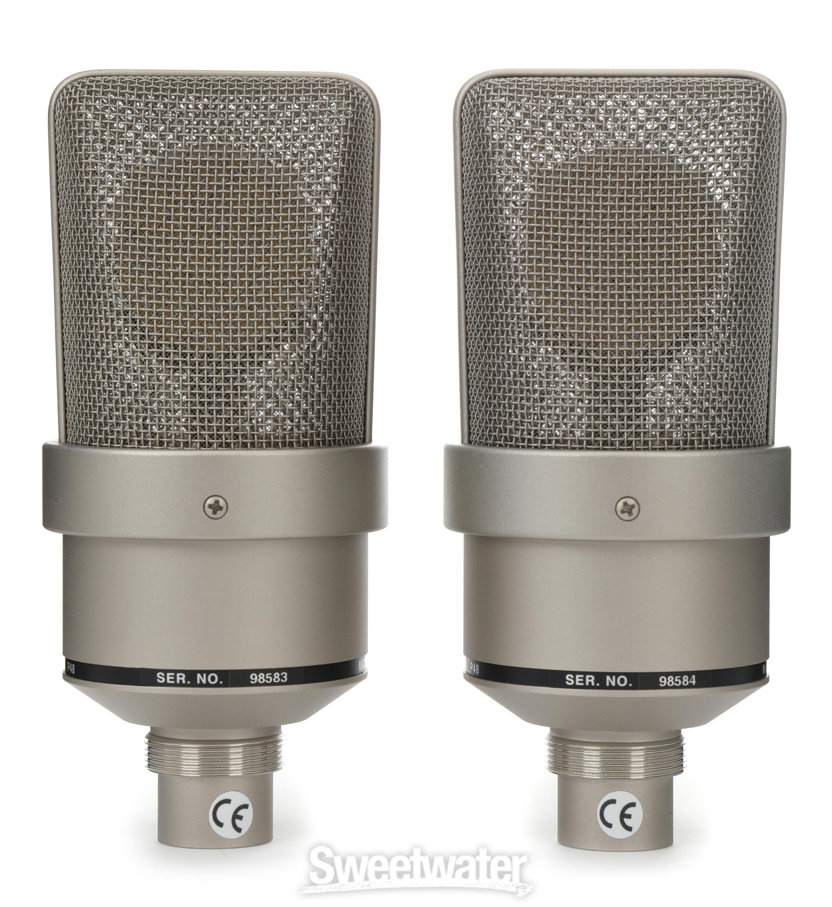 Neumann TLM 103 Anniversary Edition Stereo Pair - Nickel | Sweetwater