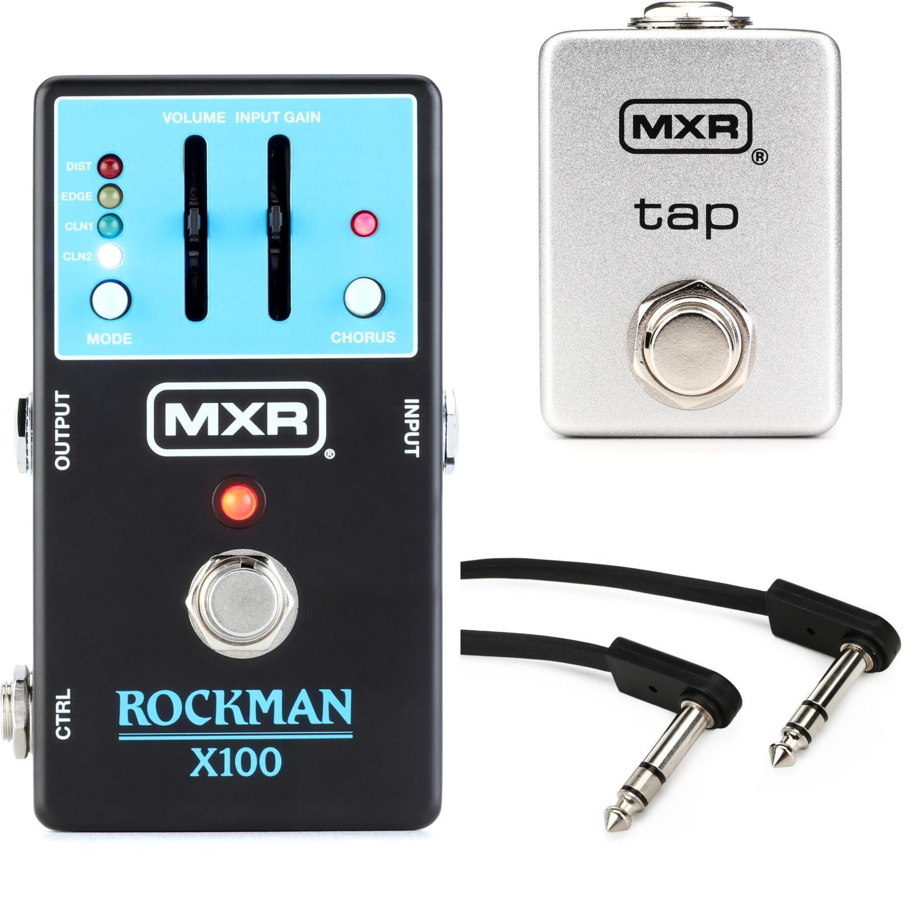 MXR Rockman X100 Preamp Pedal with Footswitch | Sweetwater