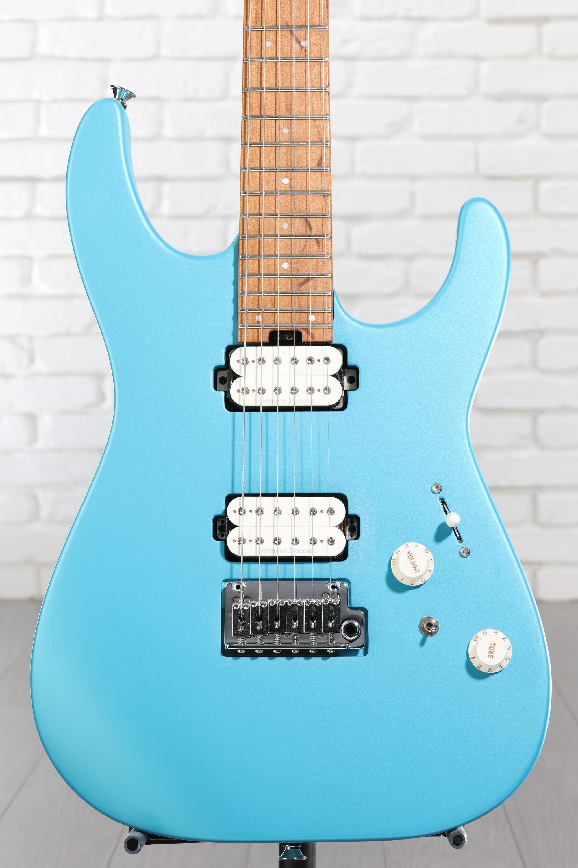 Charvel Pro-Mod DK24 HH 2PT Electric Guitar - Matte Blue Frost