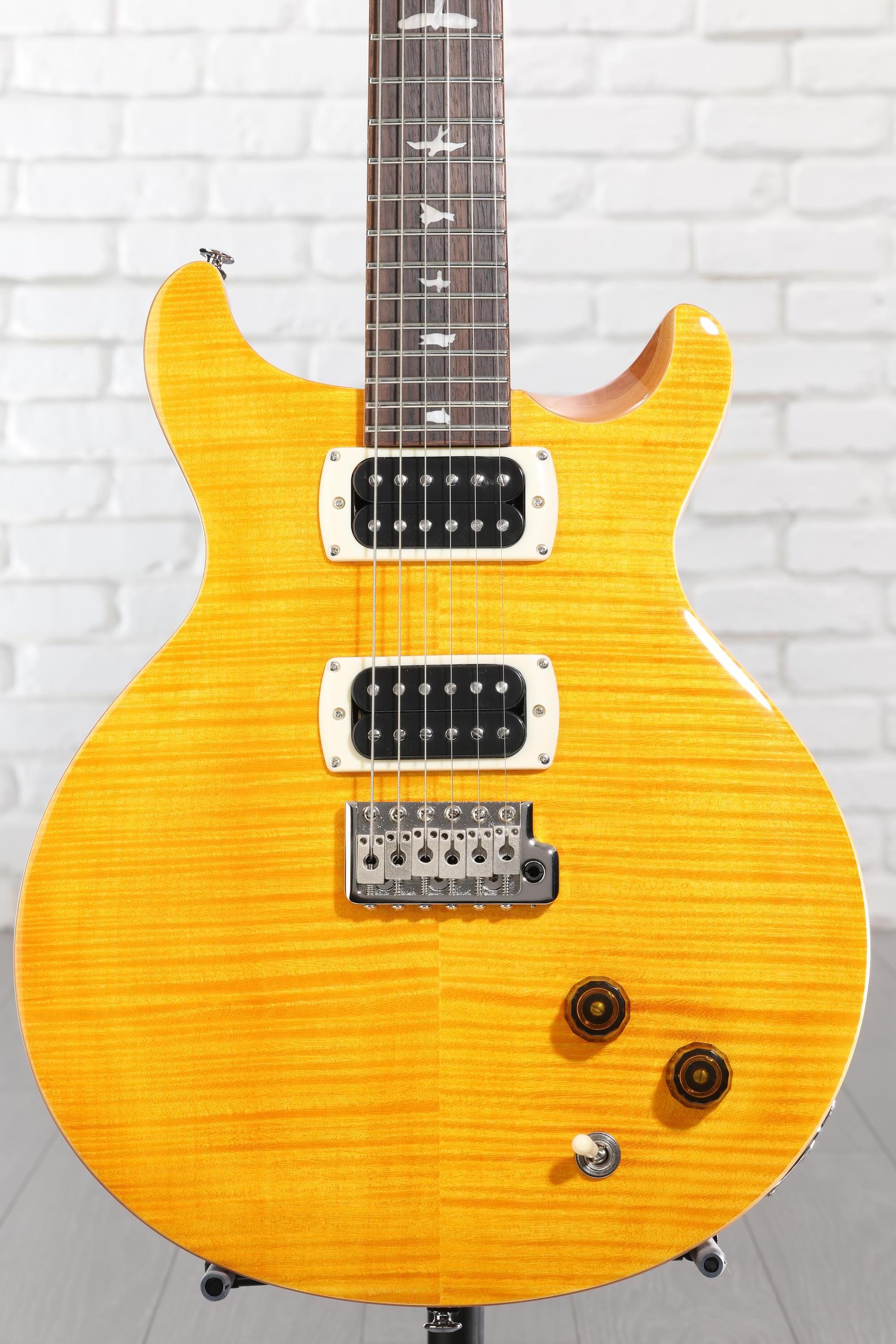 PRS SE Santana Electric Guitar - Santana Yellow | Sweetwater