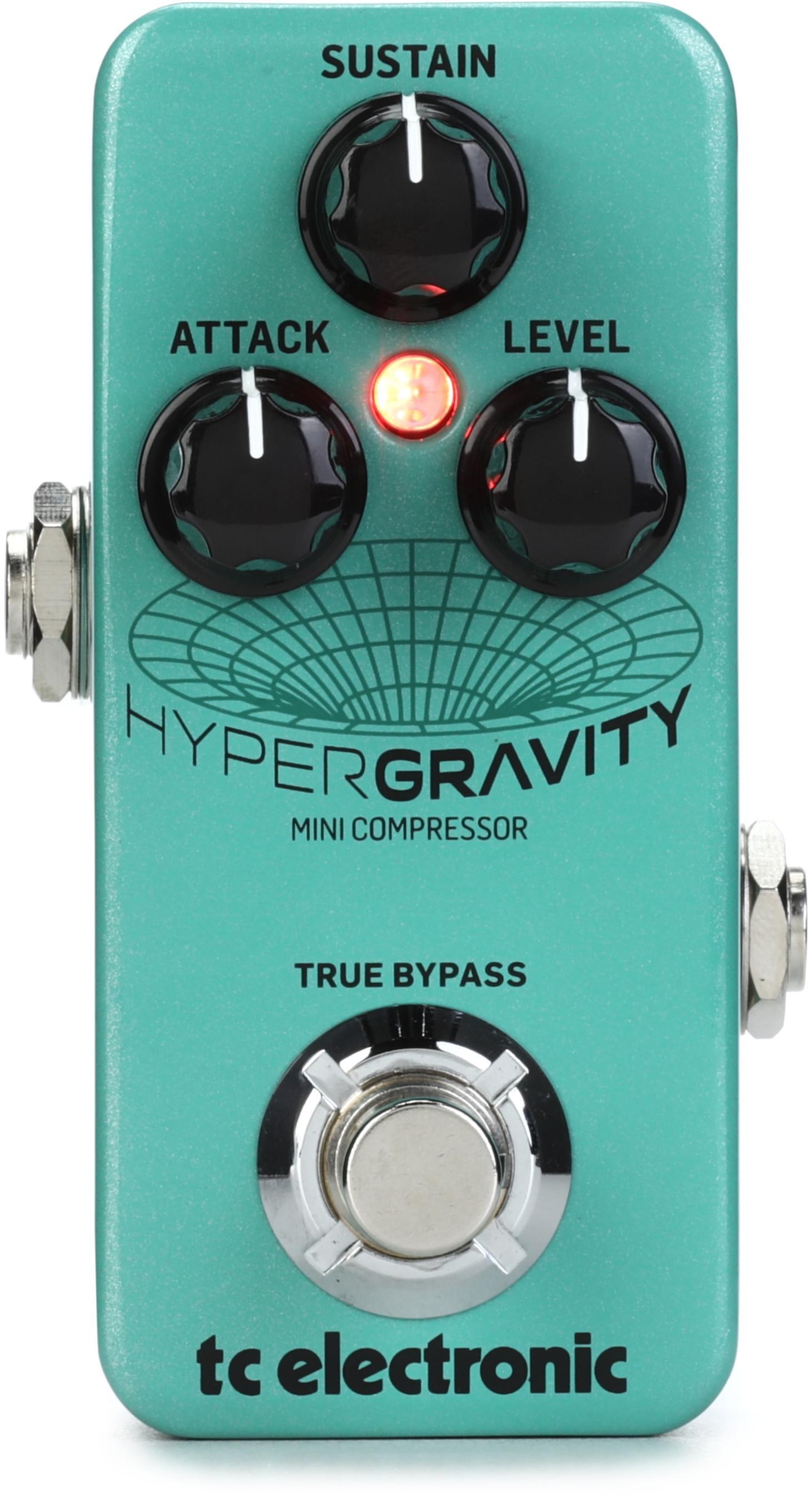 TC Electronic HyperGravity Mini Compressor Pedal | Sweetwater