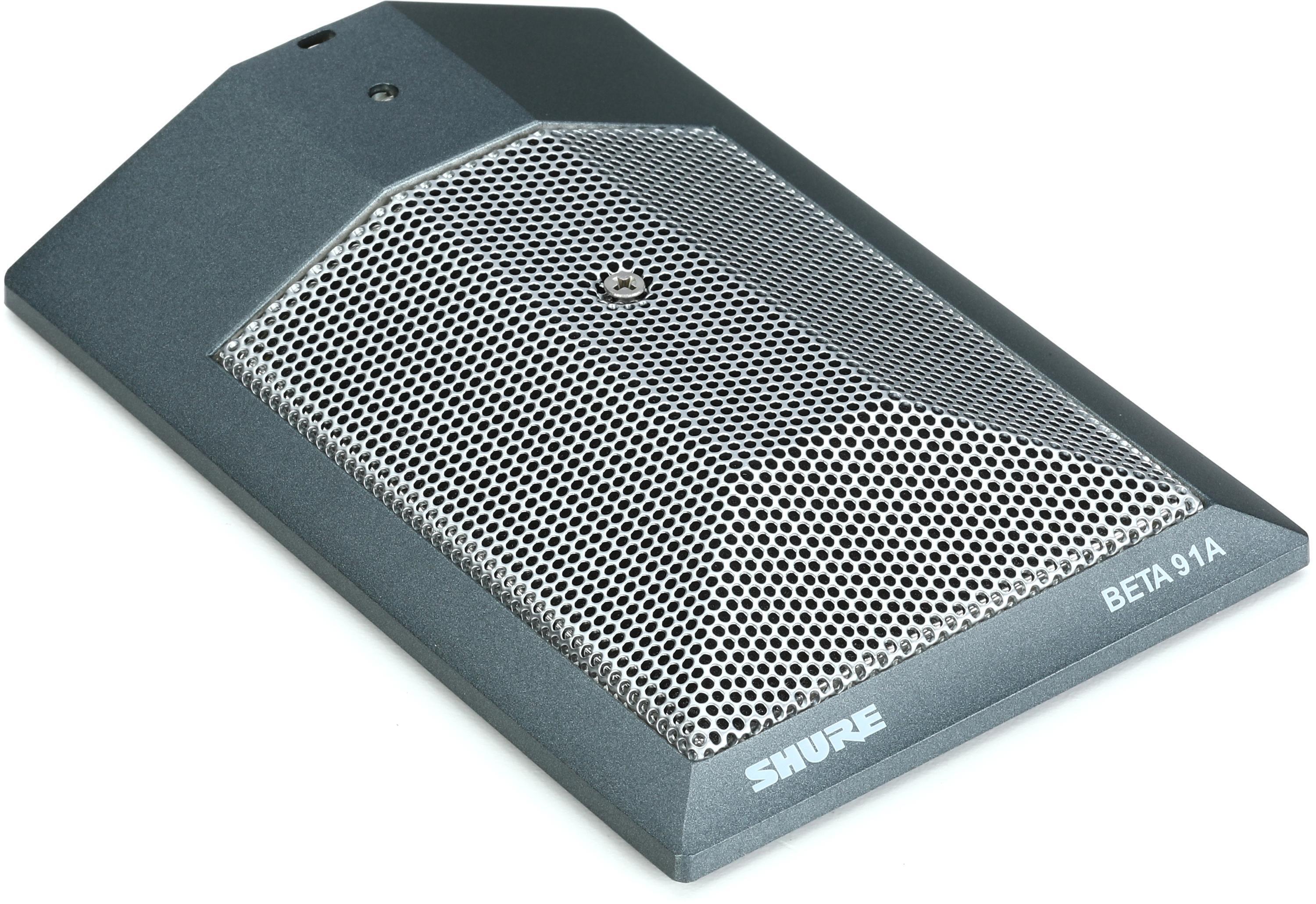 Shure Beta 91A Condenser Boundary Microphone | Sweetwater
