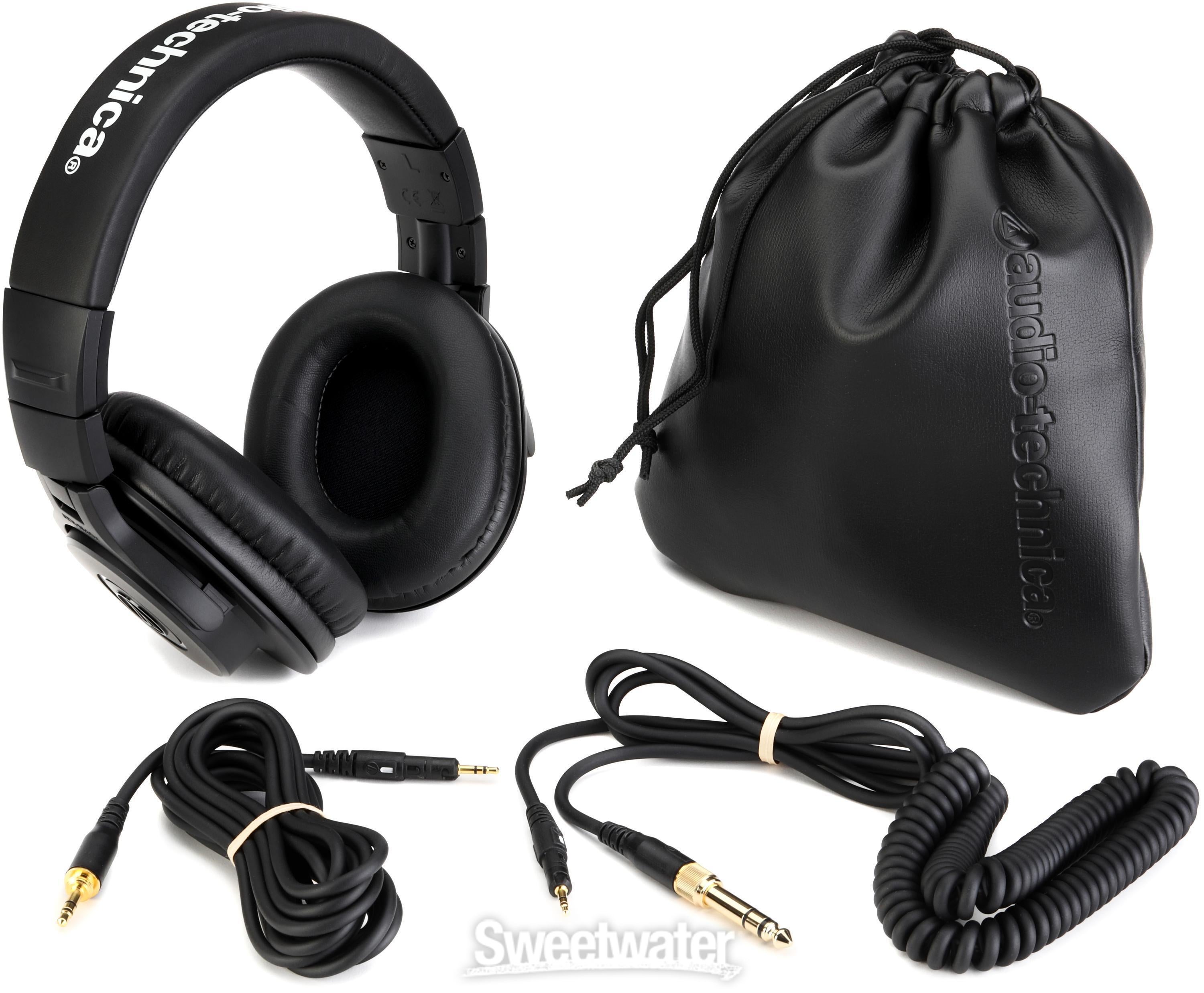 Audio-Technica ATH-M40x Closed-back Studio Monitoring Headphones