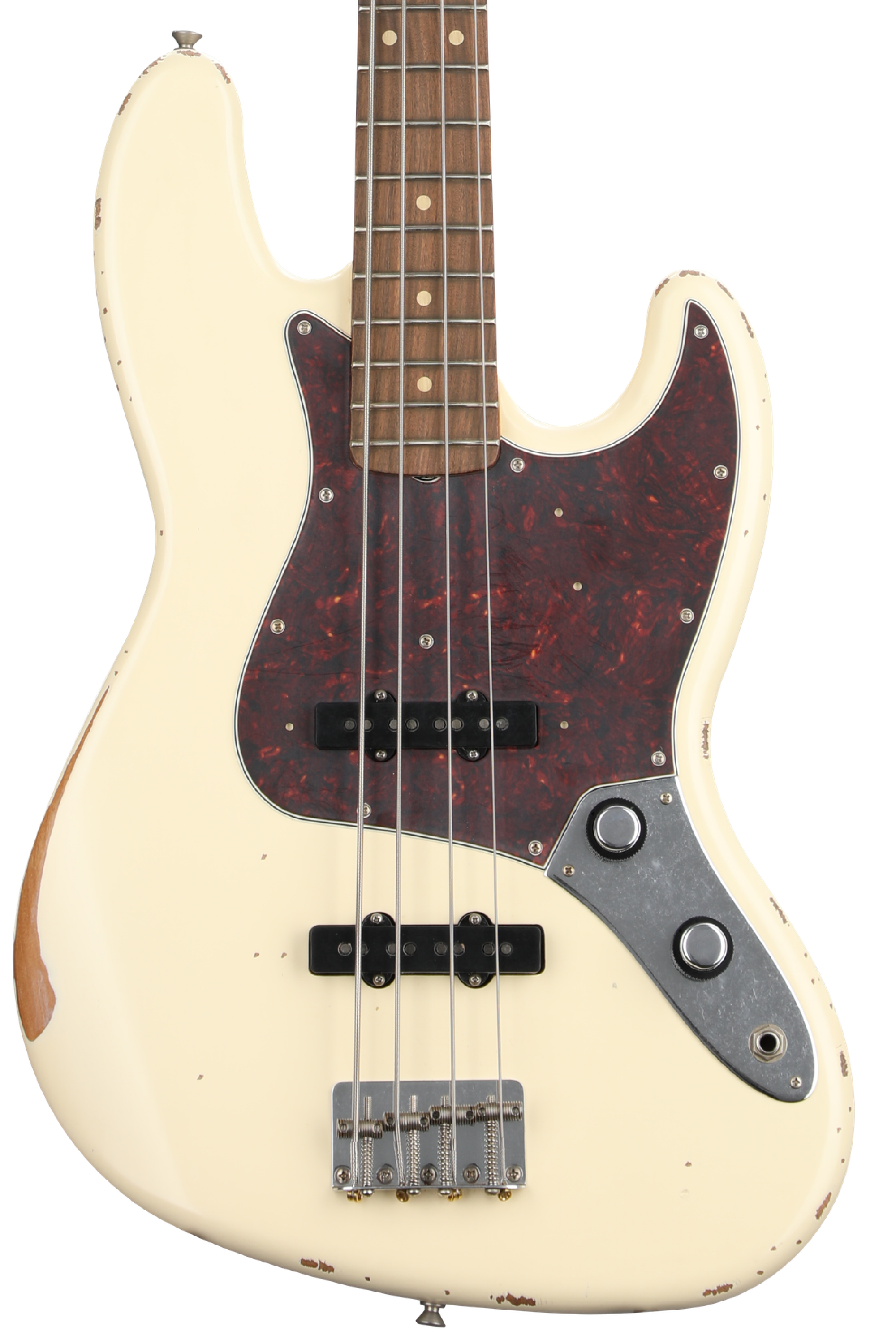 Fender 60th Anniversary Roadworn 60s Jazz Bass - Olympic White