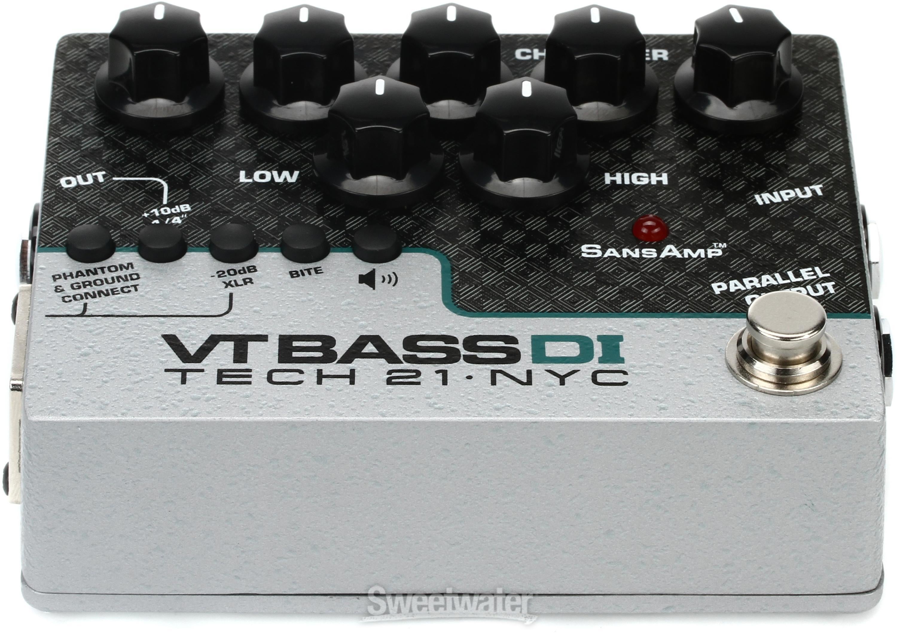 Tech 21 SansAmp VT Bass DI Pedal | Sweetwater