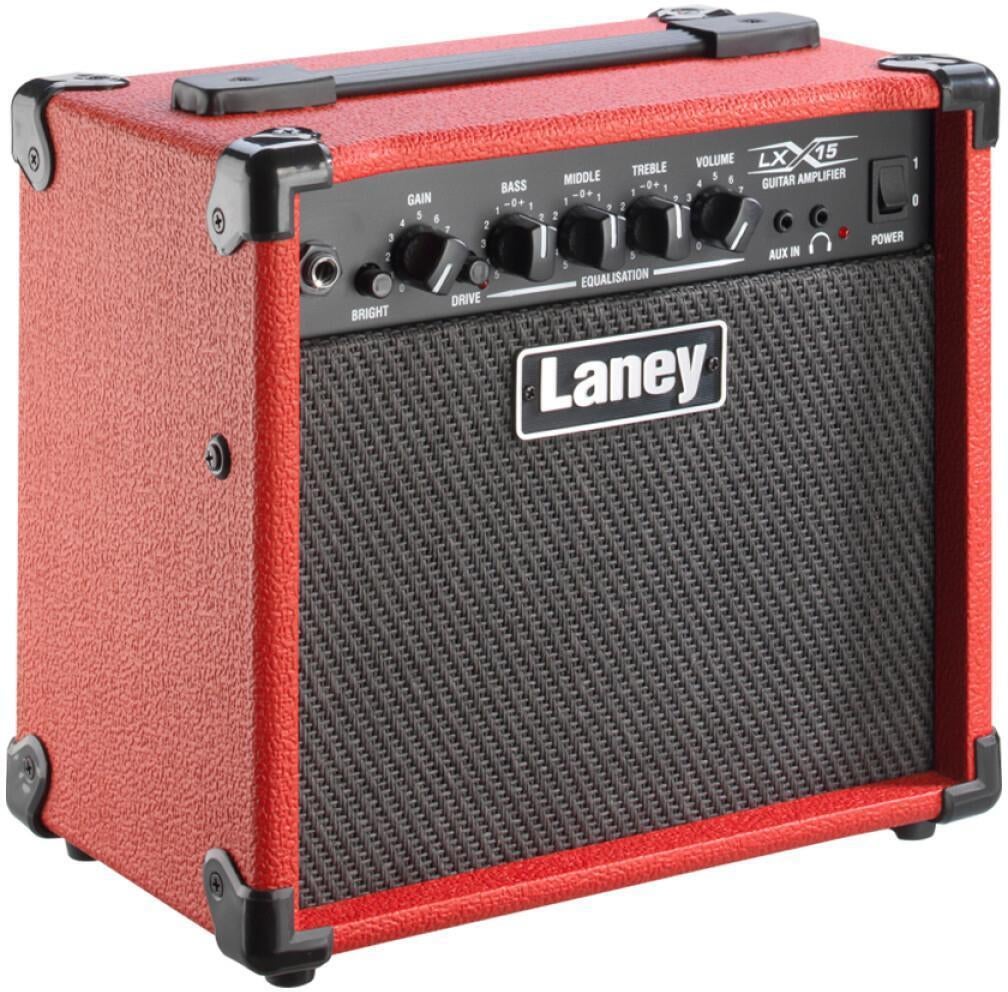 Laney LX15 2 x 5-inch 15-watt Combo Amp - Red | Sweetwater