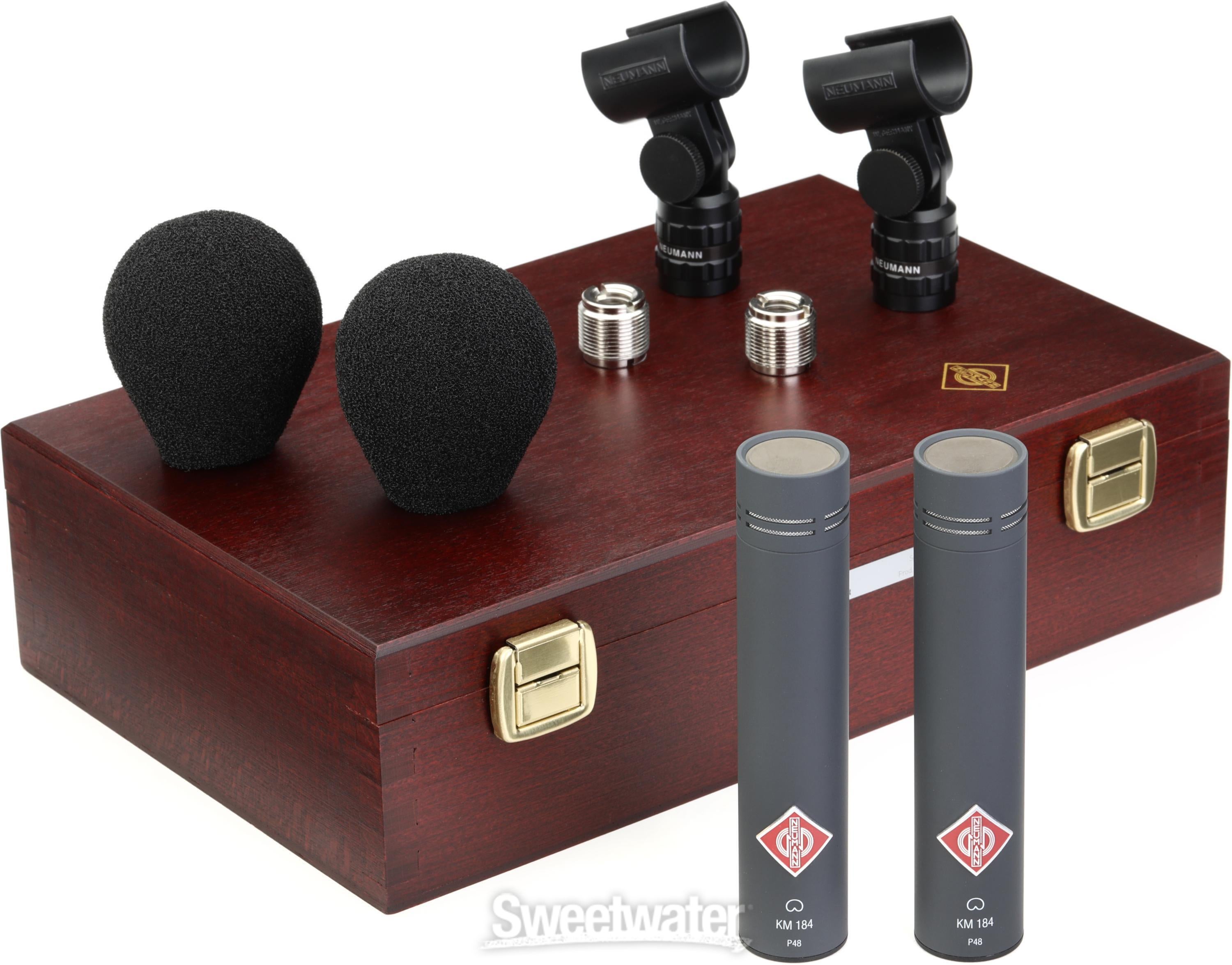 Neumann KM 184 Stereo Set Small-diaphragm Cardioid Microphones