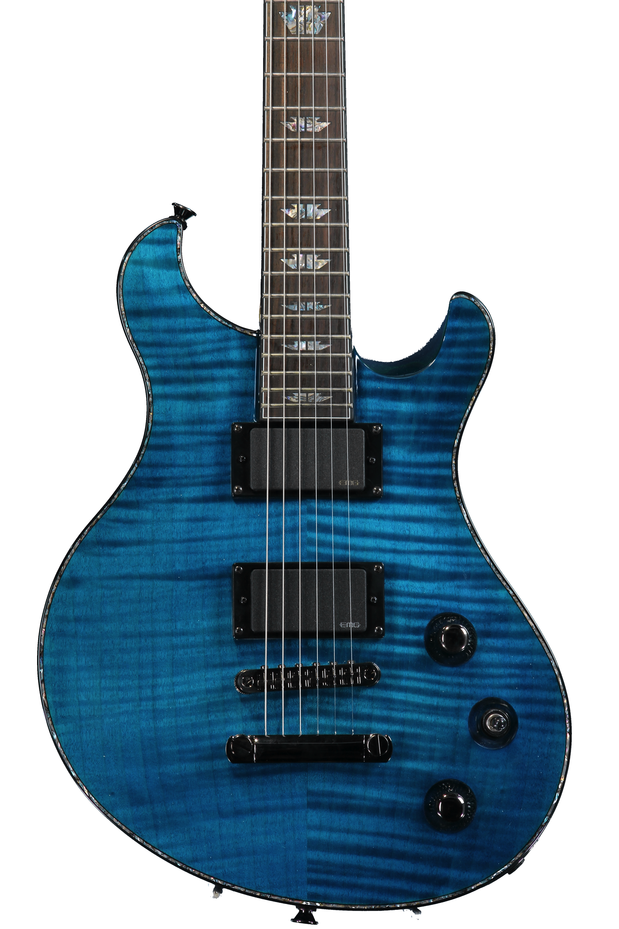 Charvel Desolation DC-1 ST - Transparent Blue Smear | Sweetwater