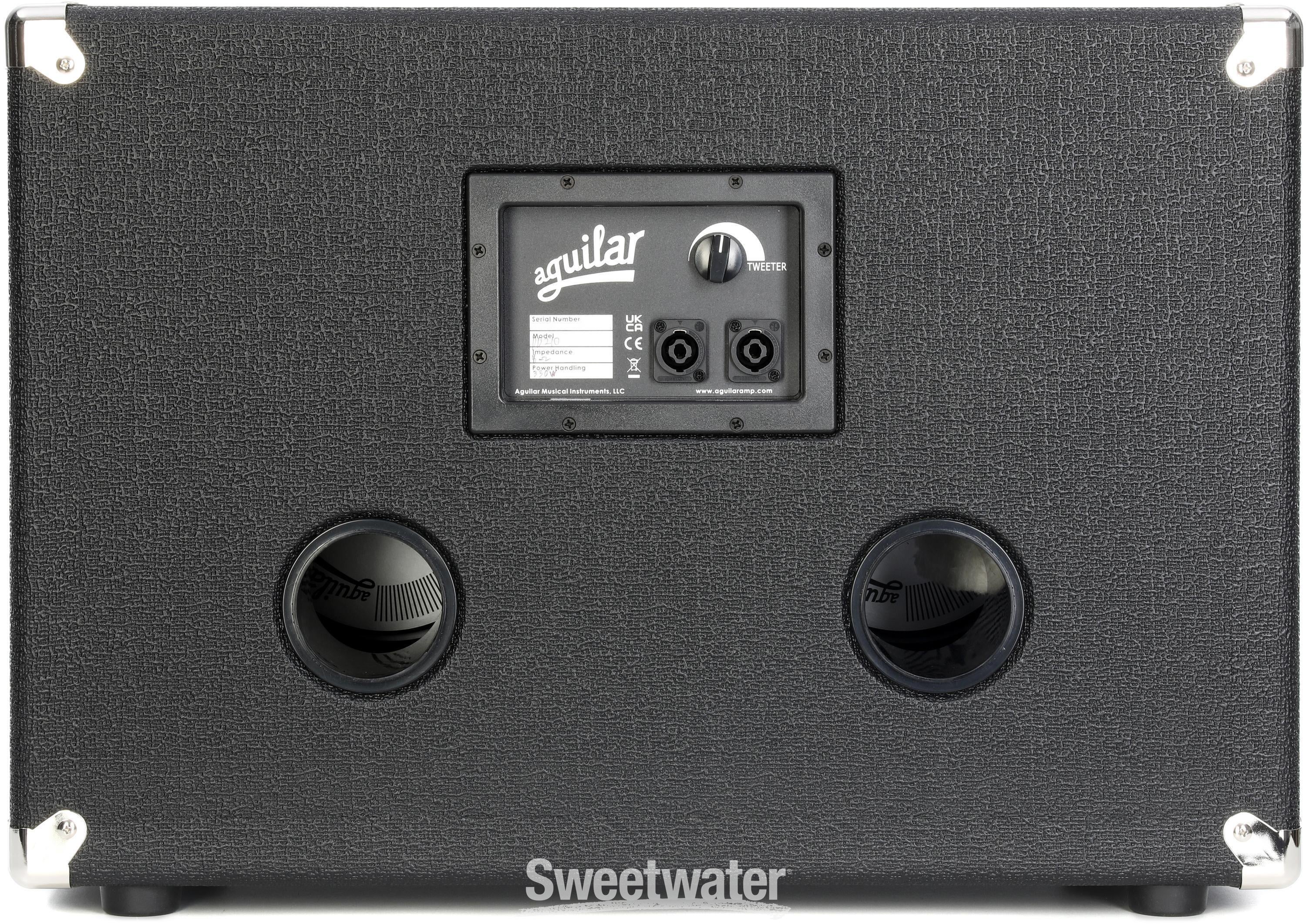 Aguilar DB 210 350-watt 2x10-inch Bass Cabinet - Classic Black 8