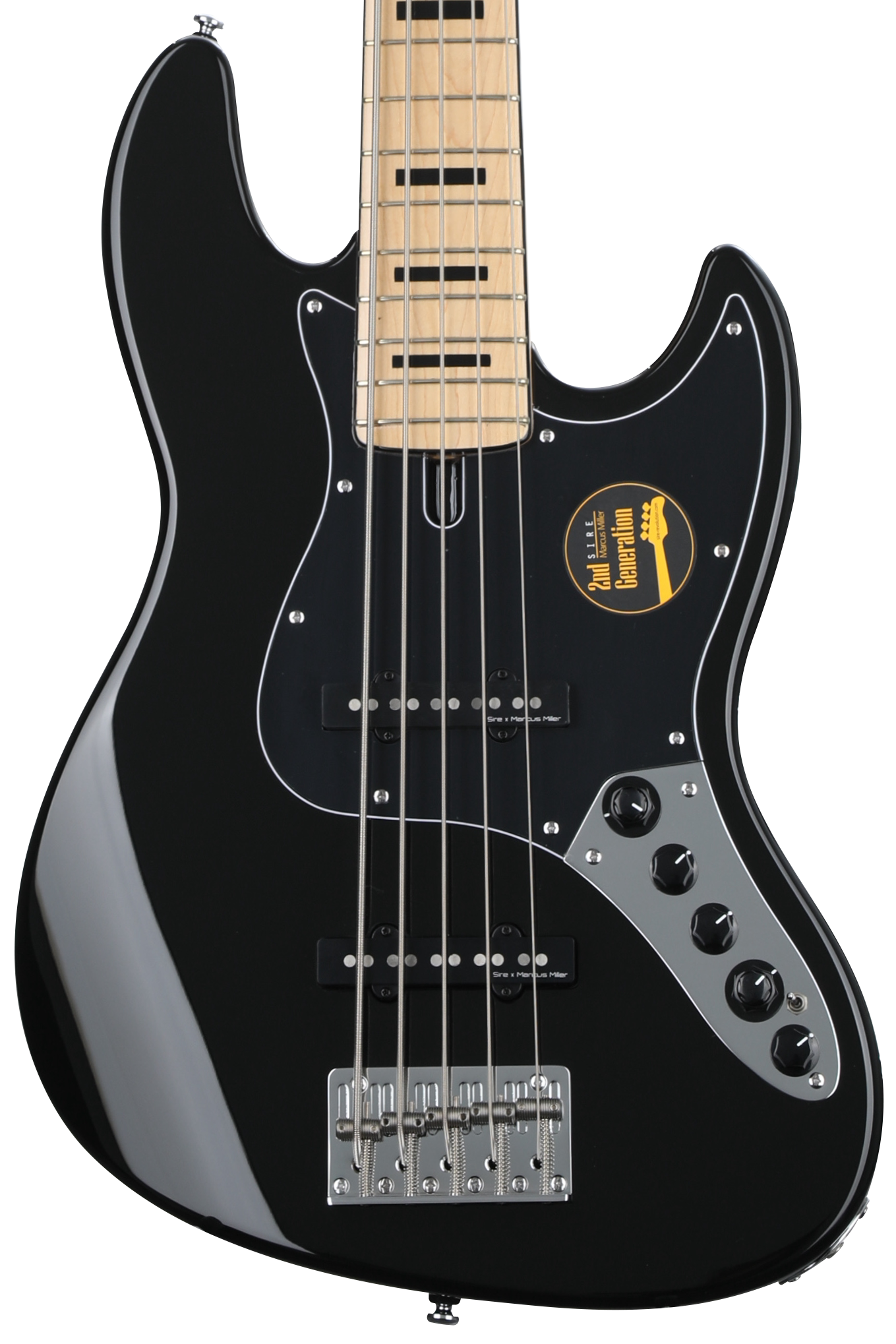 Sire Marcus Miller V7 Vintage Alder 5-string Bass Guitar - Black
