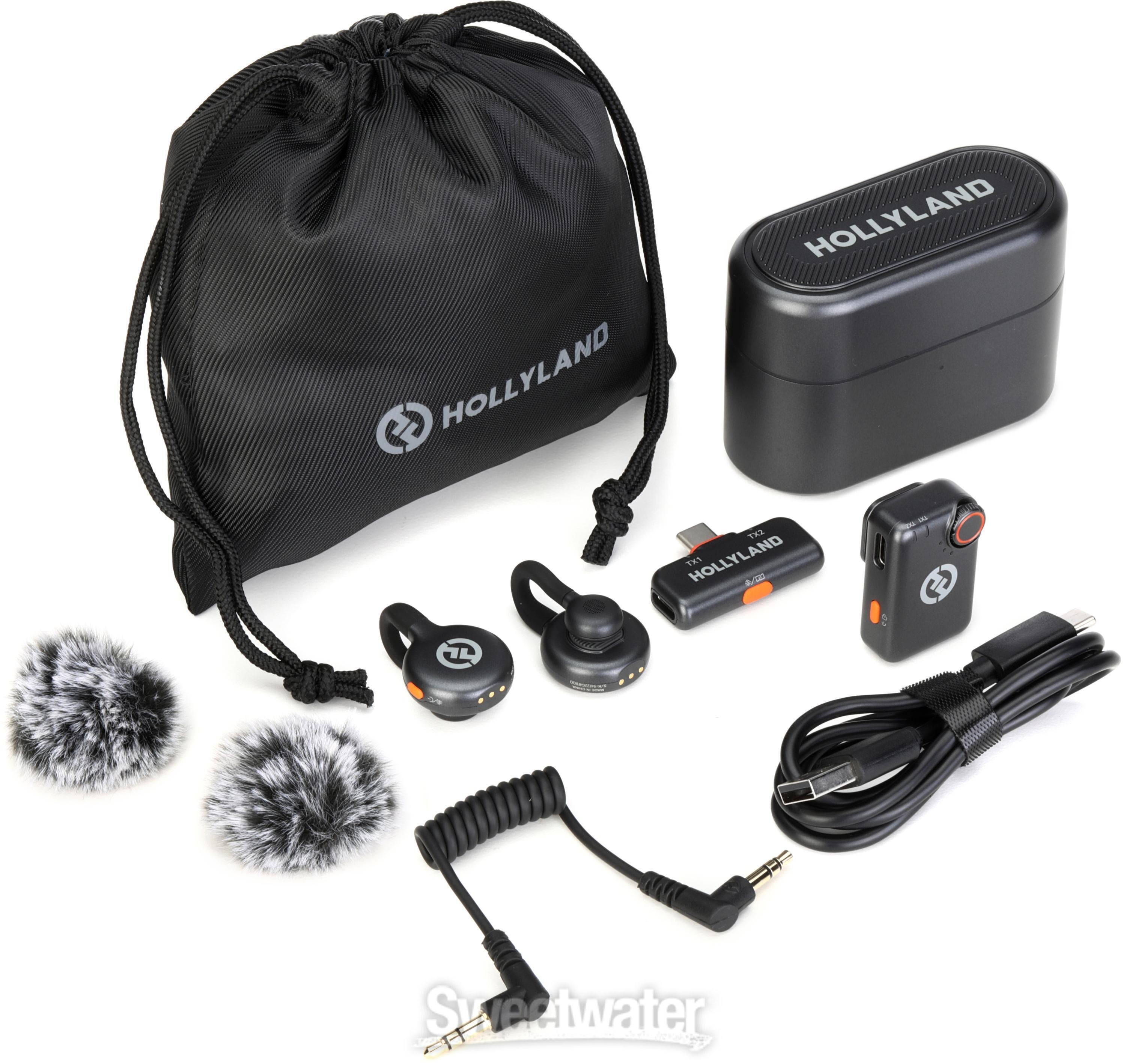 Hollyland Lark M2S Mini Combo Wireless System | Sweetwater