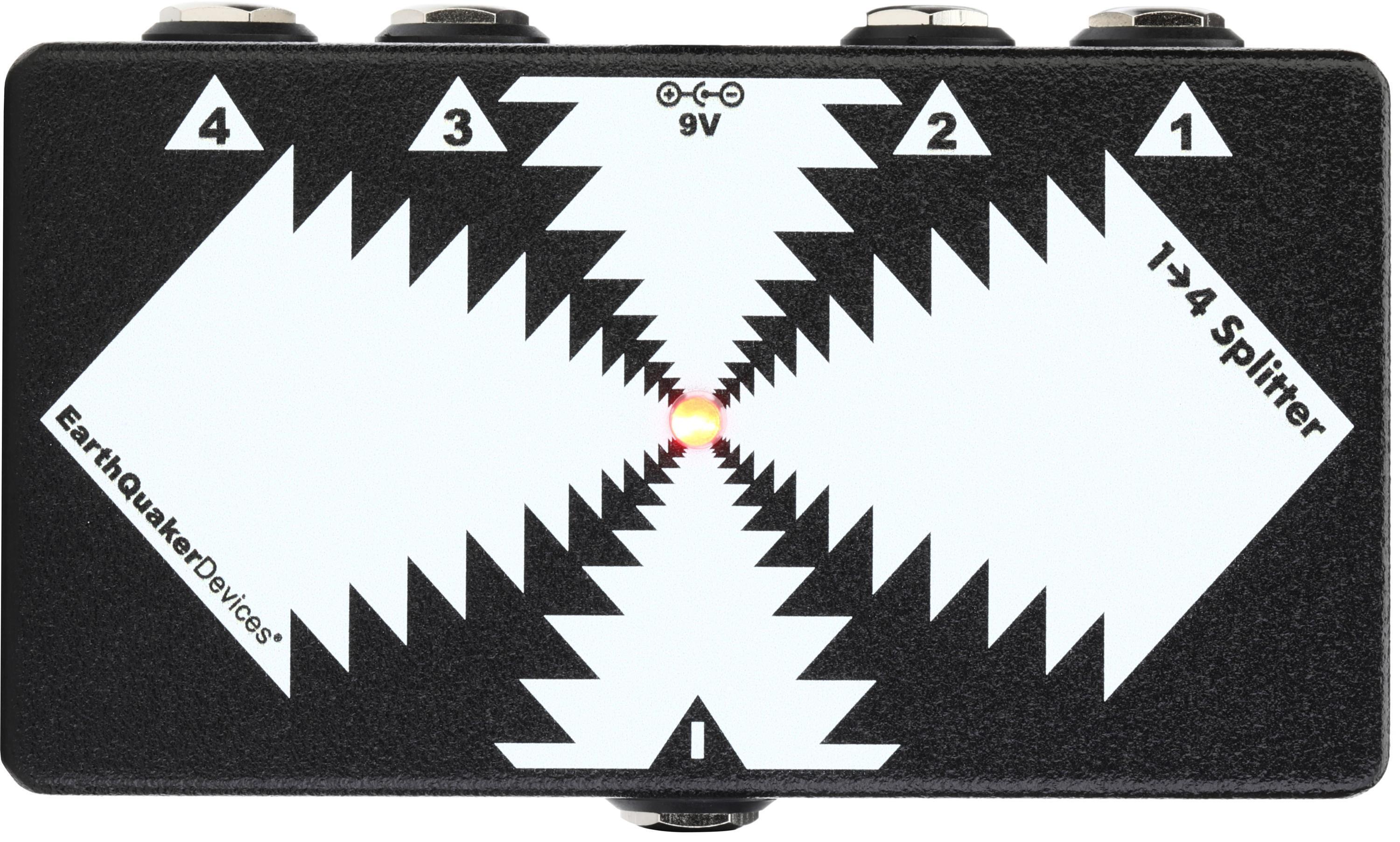 EarthQuaker Devices One to Four Splitter Pedal | Sweetwater