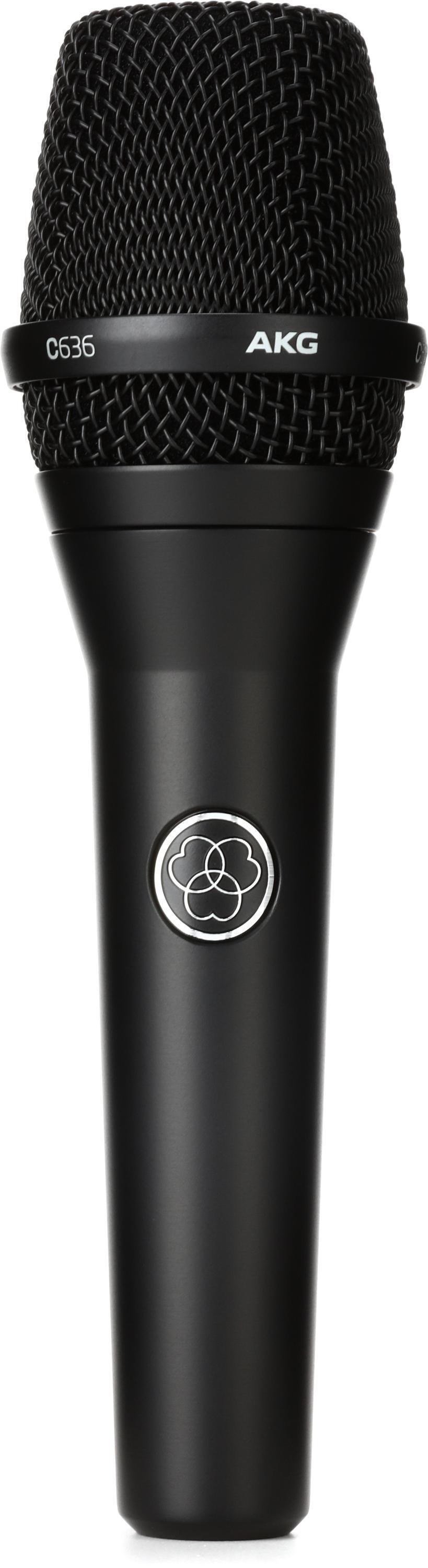 AKG C636 Condenser Handheld Vocal Microphone - Black | Sweetwater
