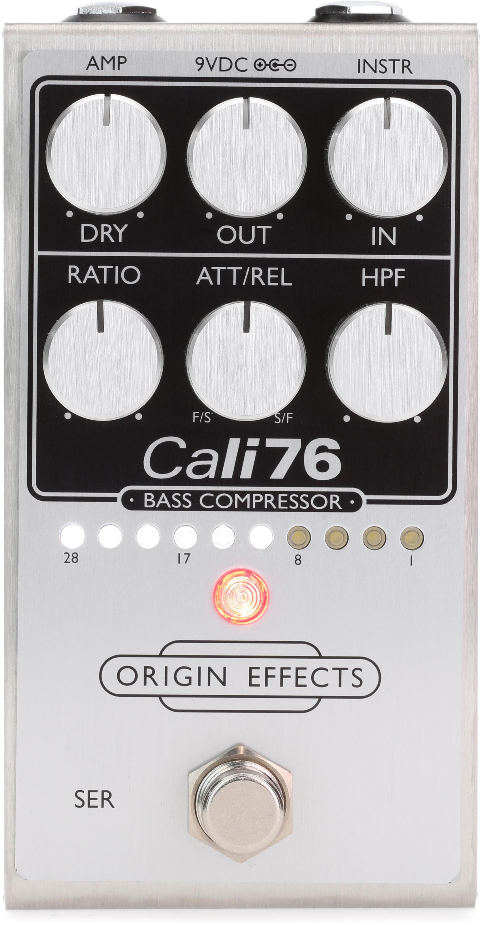 Origin Effects Cali76 Bass Compressor Pedal - Classic | Sweetwater