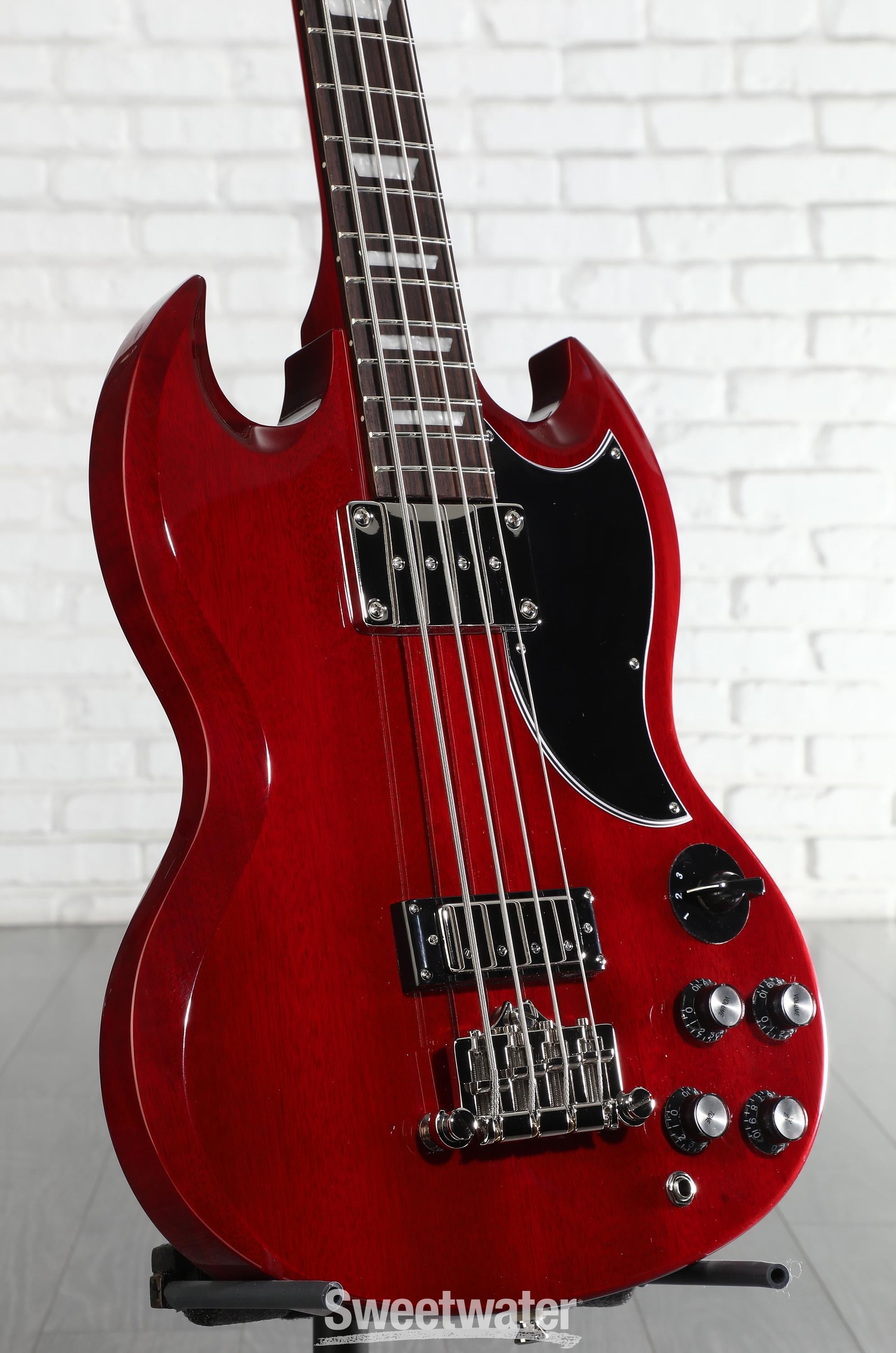 Epiphone EB-3 Bass Guitar - Cherry | Sweetwater
