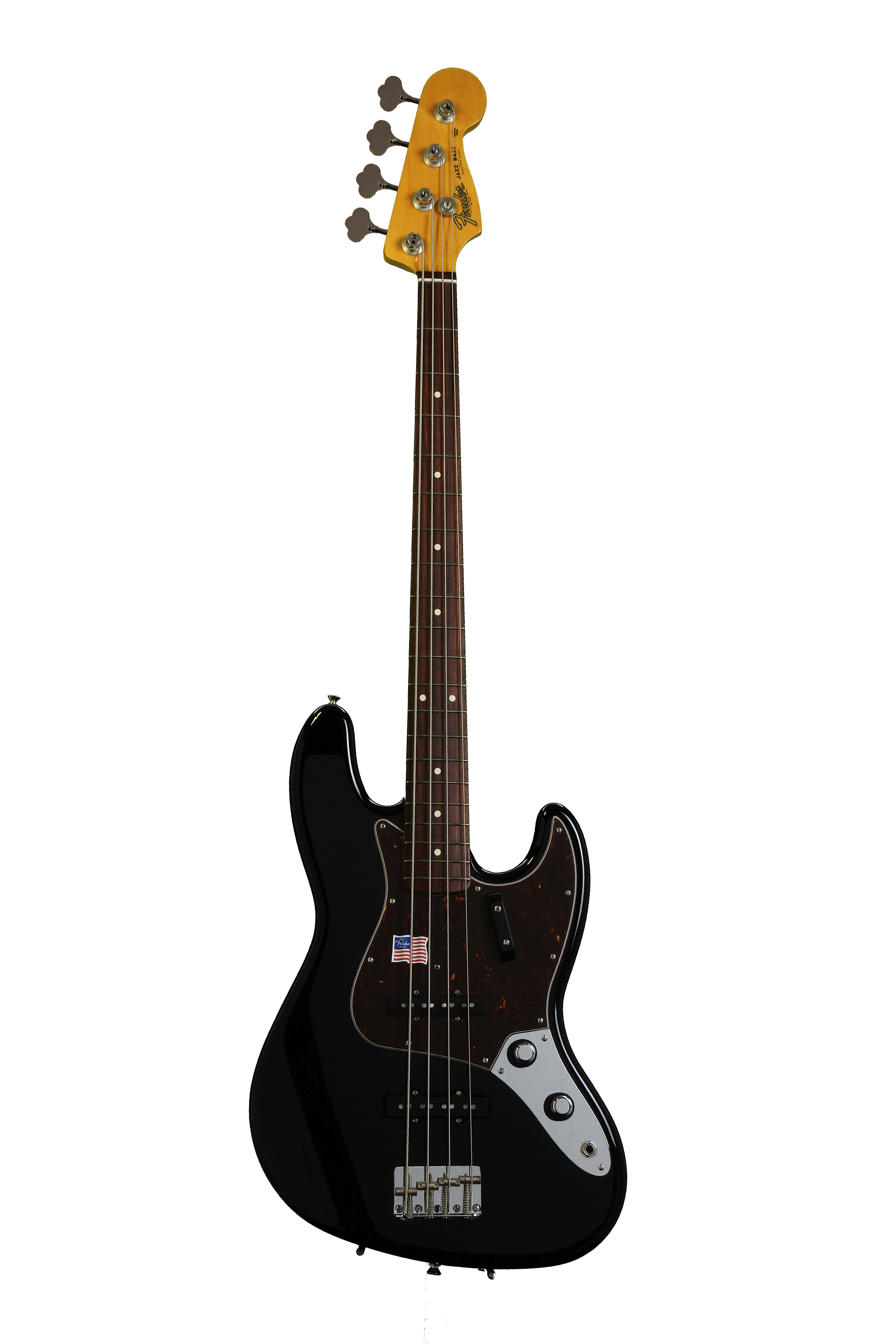 Fender American Vintage '62 Jazz Bass - Black | Sweetwater