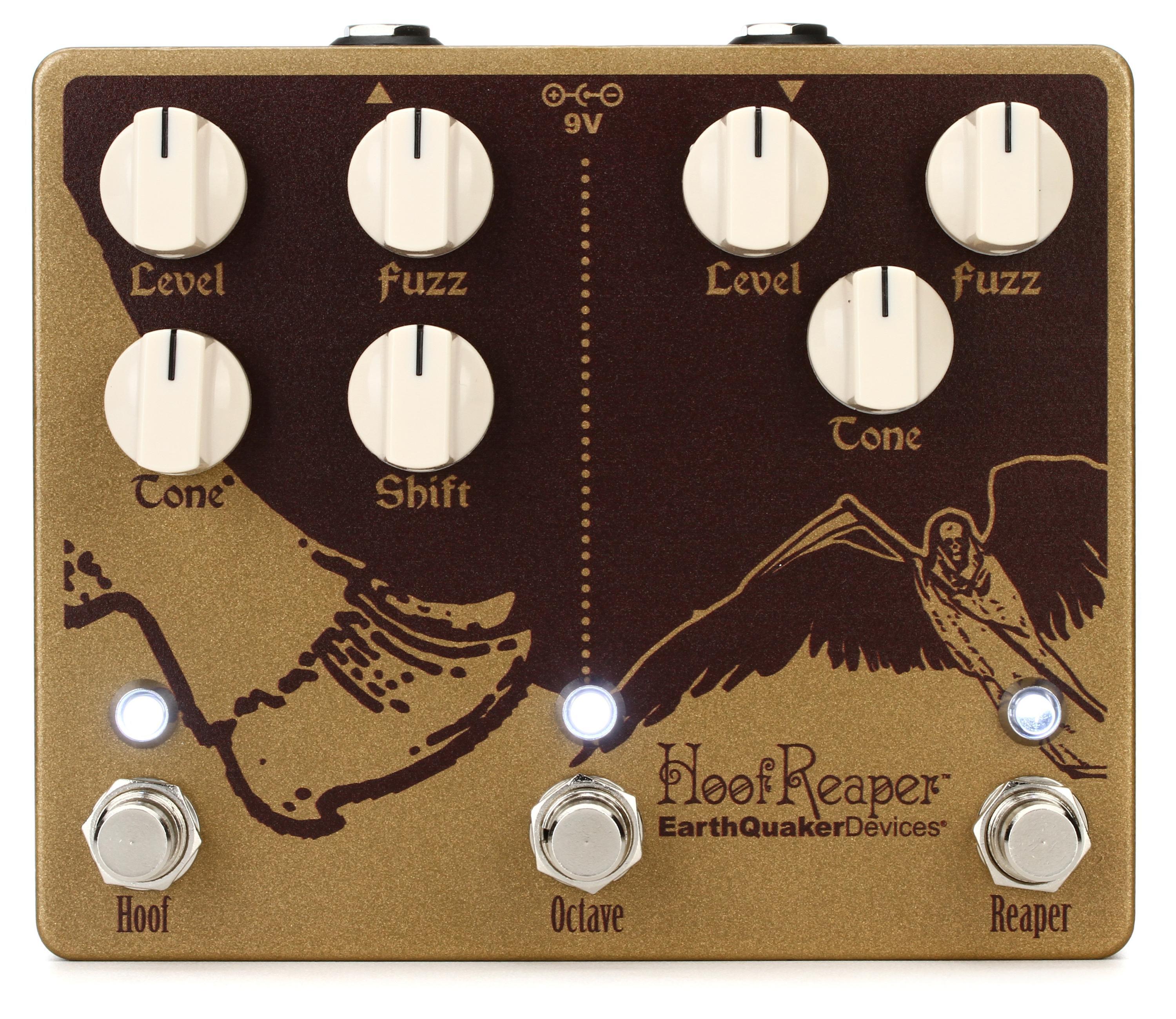 EarthQuaker Devices Hoof Reaper V2 Dual Fuzz Pedal | Sweetwater