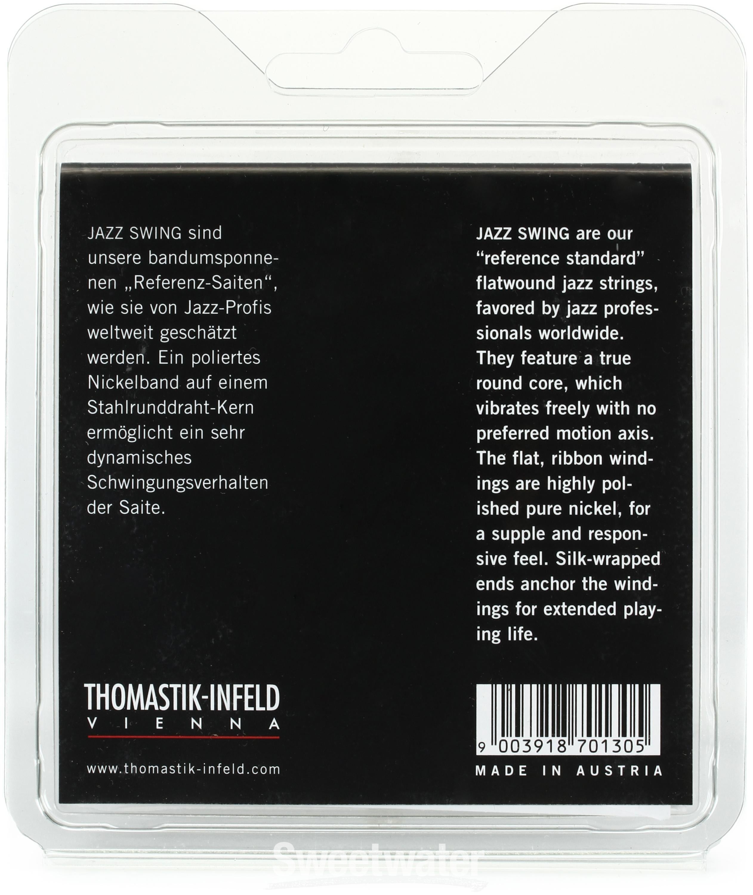 Thomastik-Infeld JS112 Jazz Swing Flatwound Electric Guitar