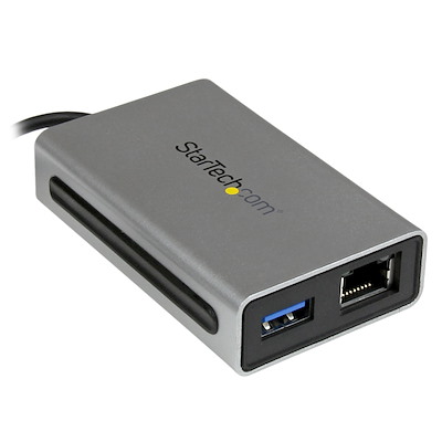 Thunderbolt - ギガビットEthernet変換アダプタ 1x USB 3.0ポート
