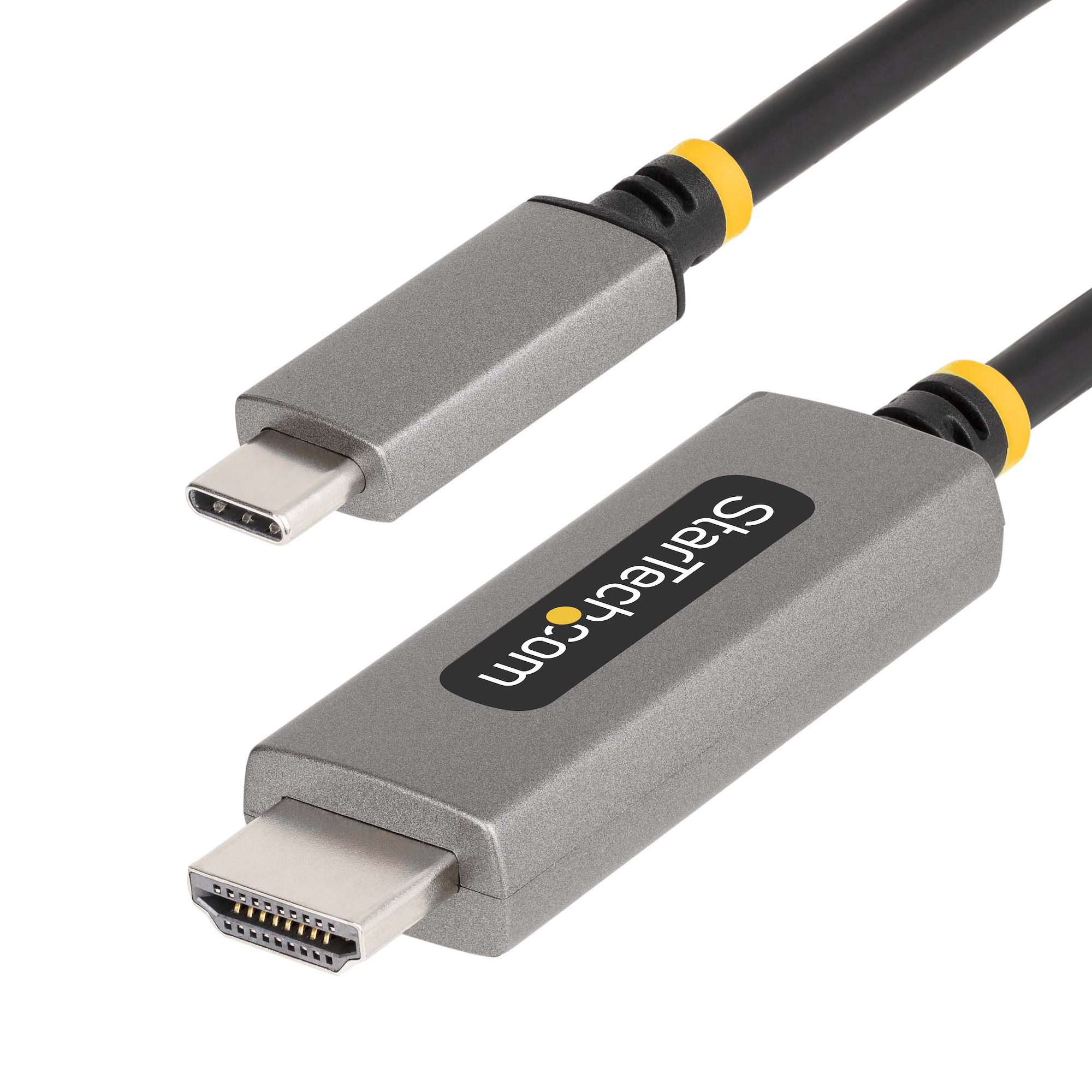 USB-C - HDMI 2.1変換ケーブル／1m／8K60Hz 4K144Hz／DP 1.4 Altモード