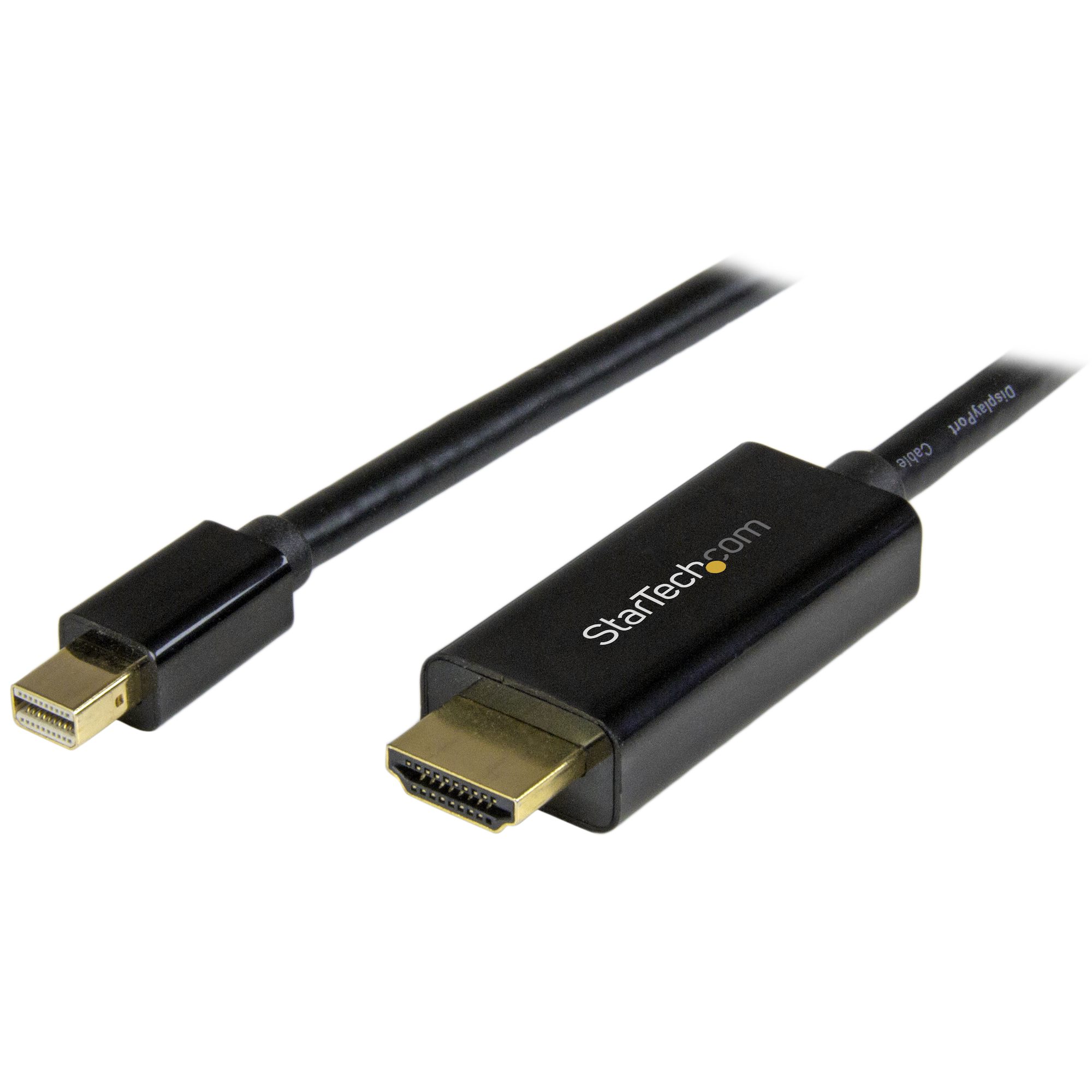 Mini DisplayPort 1.2 - HDMI 1.4変換ケーブル／5m／4K30Hz／パッシブ