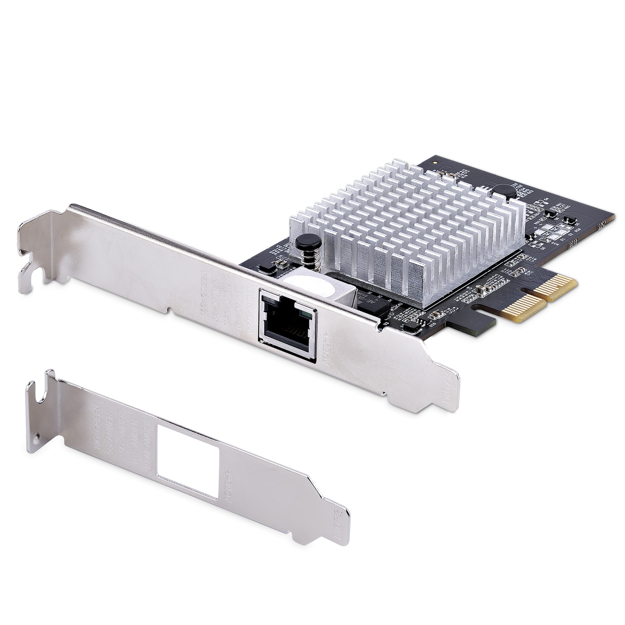 PCI Express LANカード／1ポート／10Gbps／6スピード／10GBASE-T